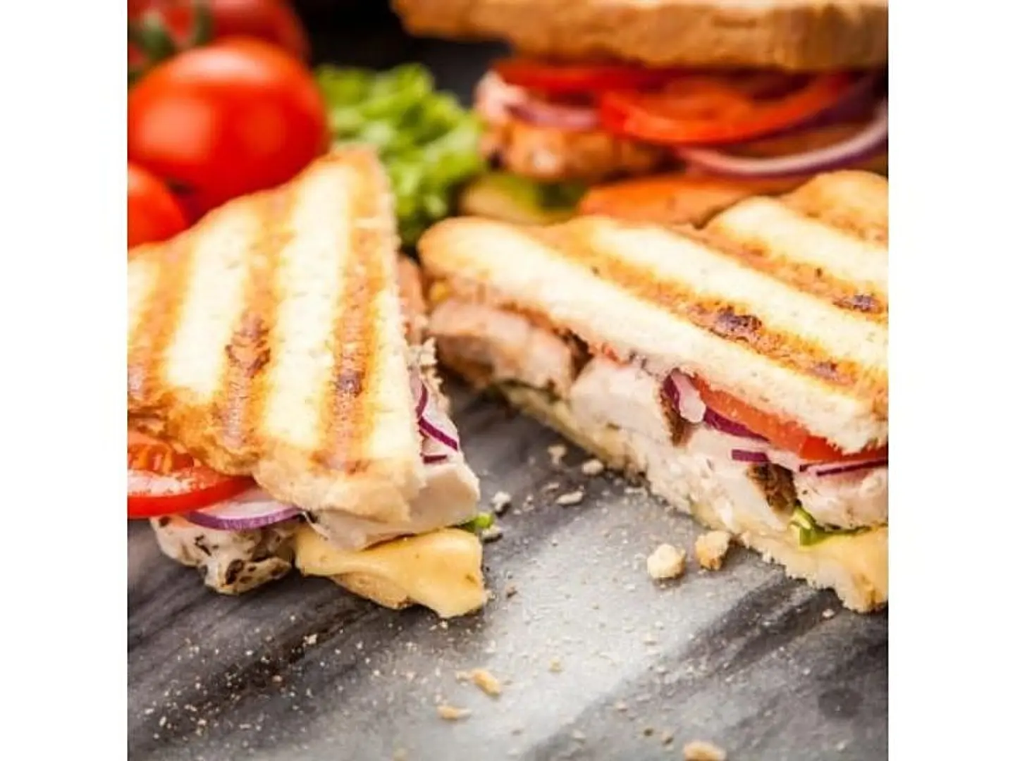Grilled Chicken Panini