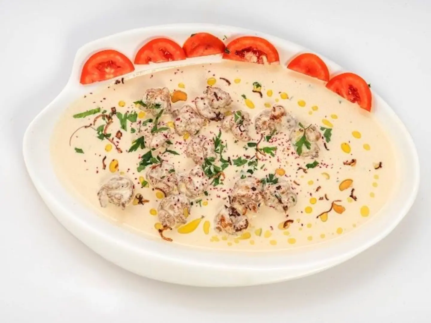 Shrimp With Tahini