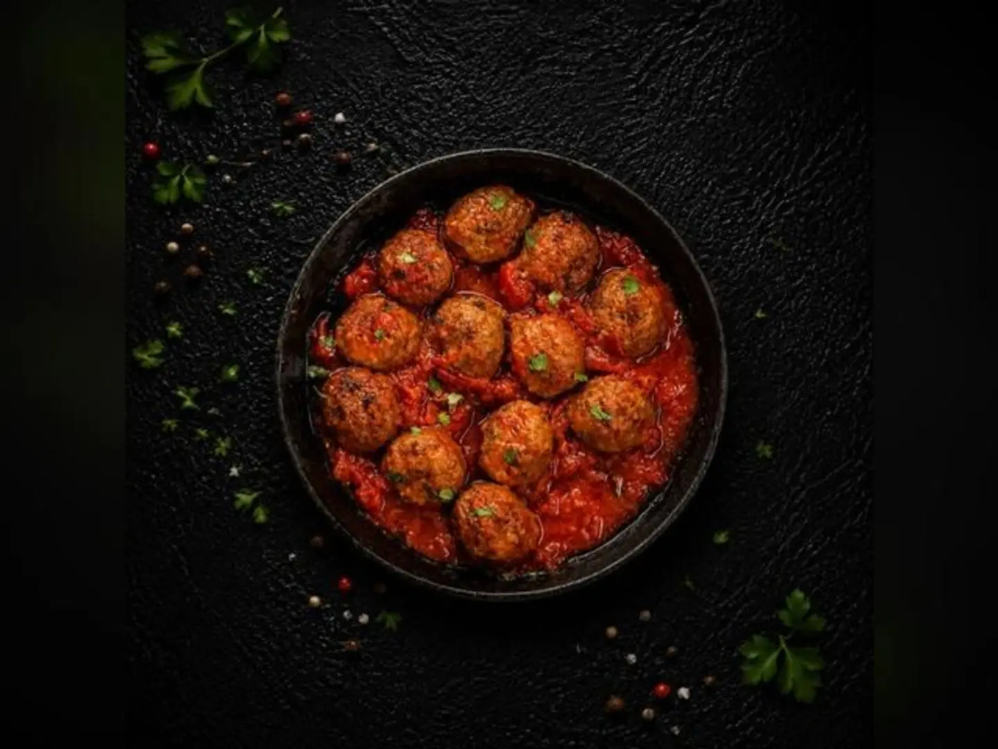 Dawood Pasha Meatball Plate