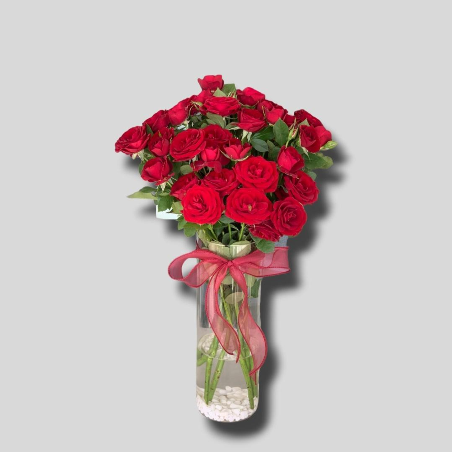 فازة ورد احمر