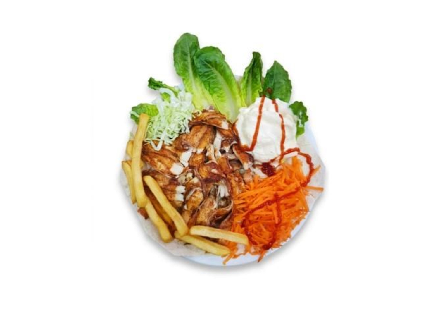 Arabic Style Chicken Shawarma