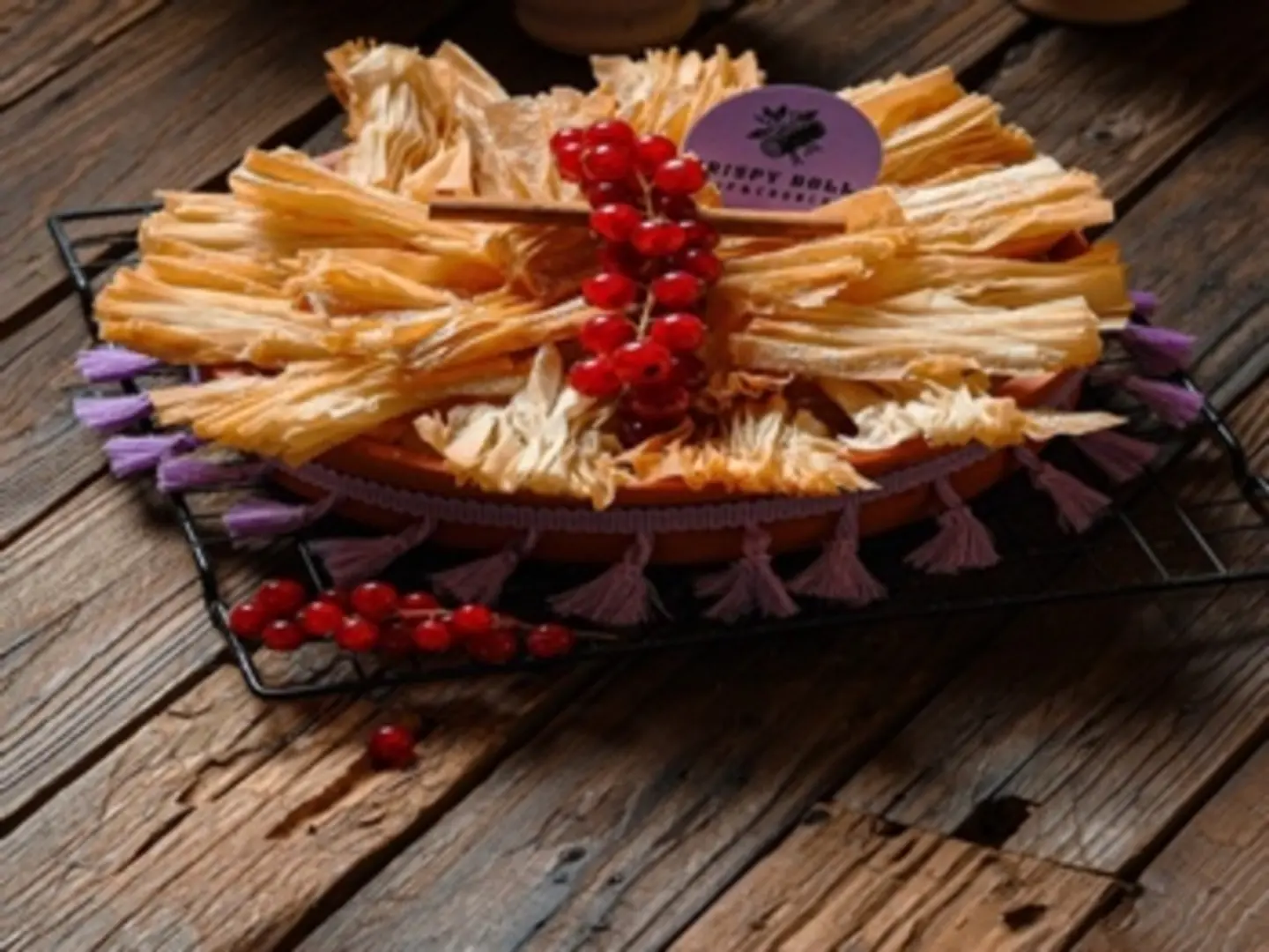 Baklava Cheesecake With Dates Medium Size Serves 5 To 7 People