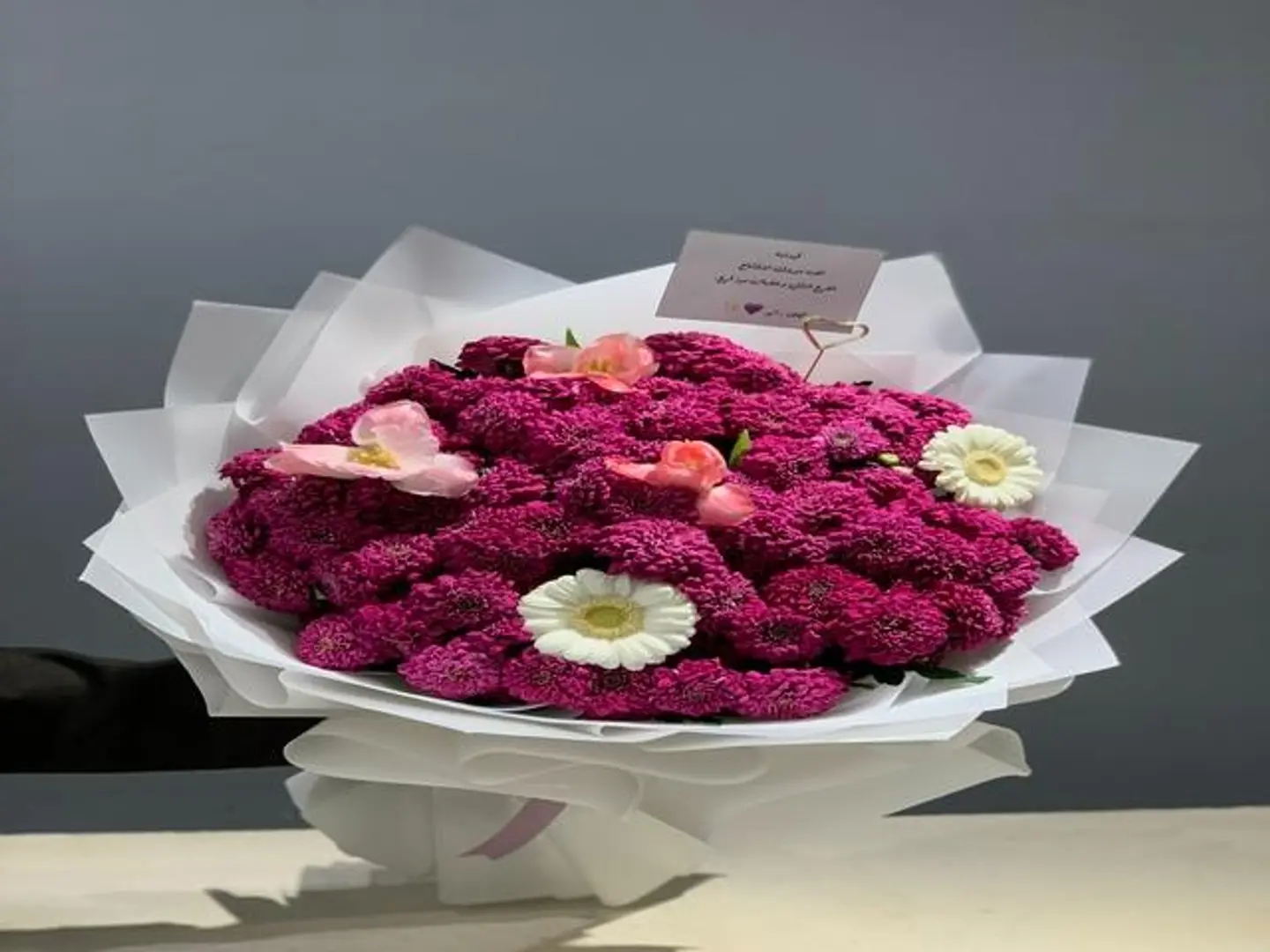 باقة ورد بنفسجي فاخرة