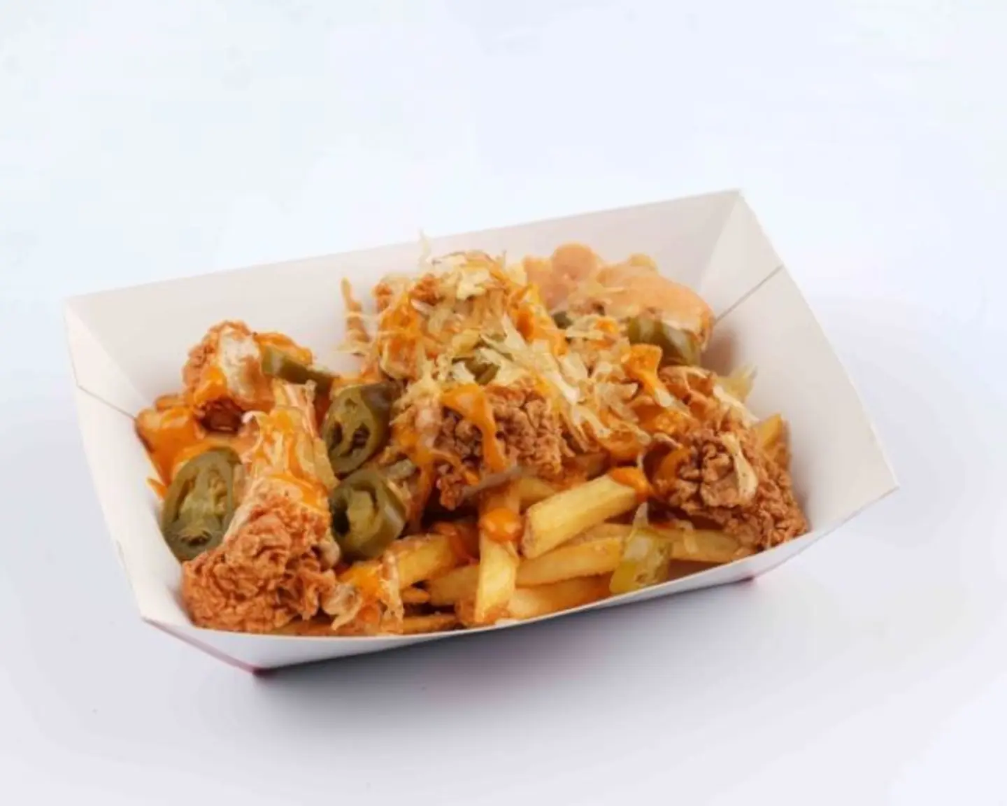 Loaded Fries W/ Chicken