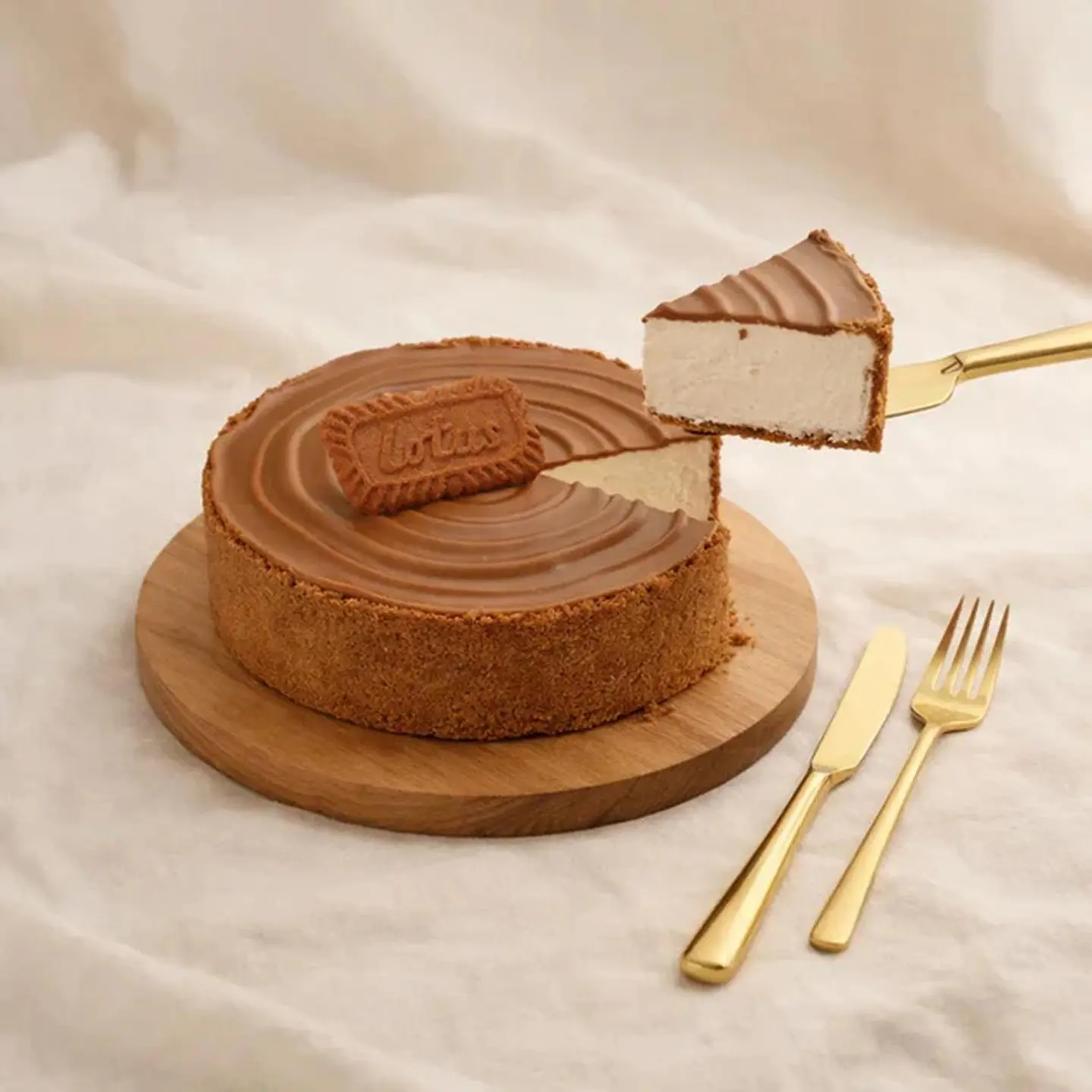 تشيز كيك اللوتس الكلاسيكي - 500 غرام