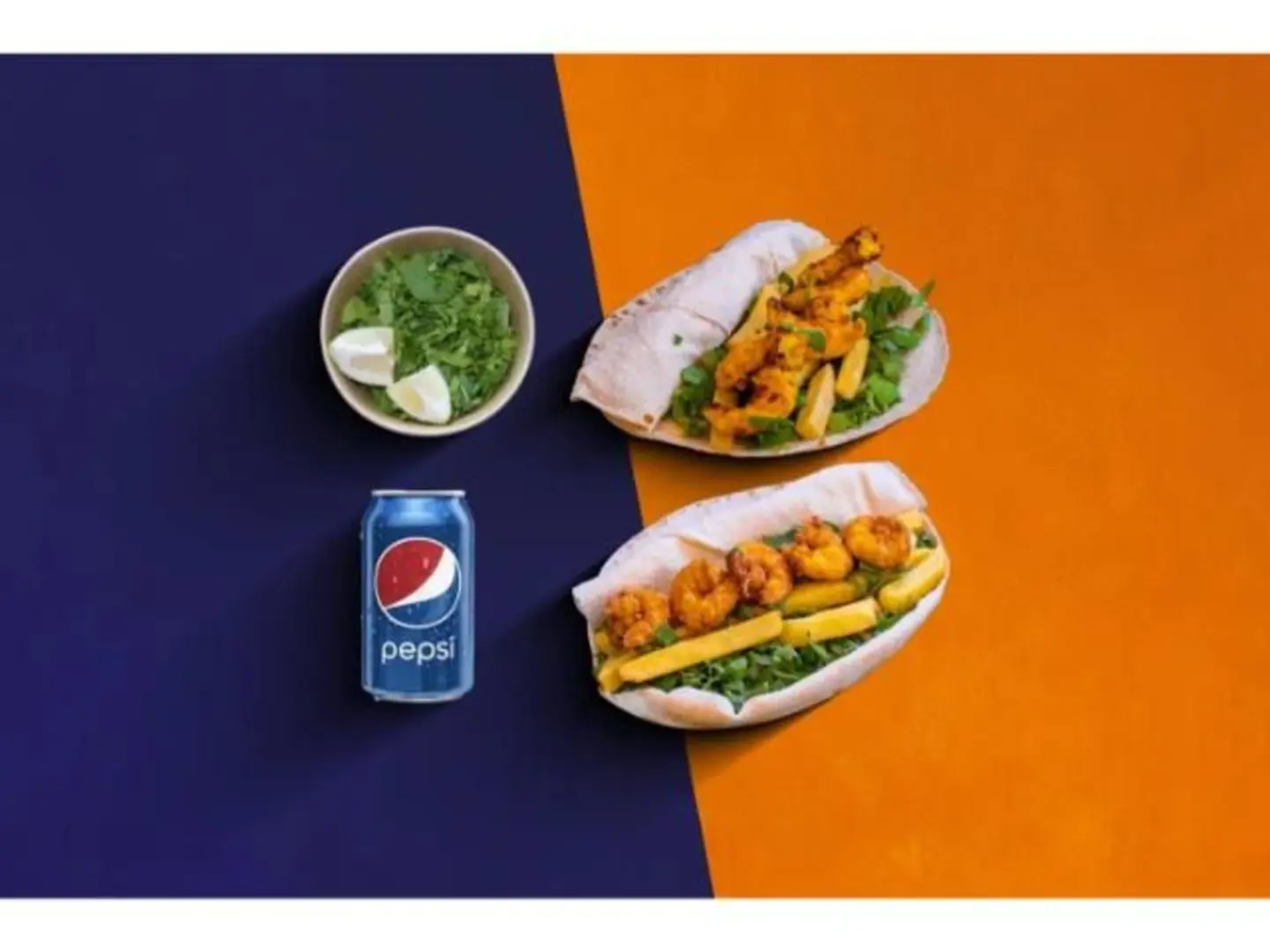 Shrimp Sandwich Meal
