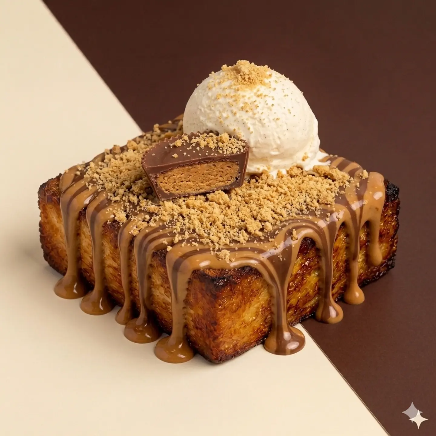 Choco Peanut Toast