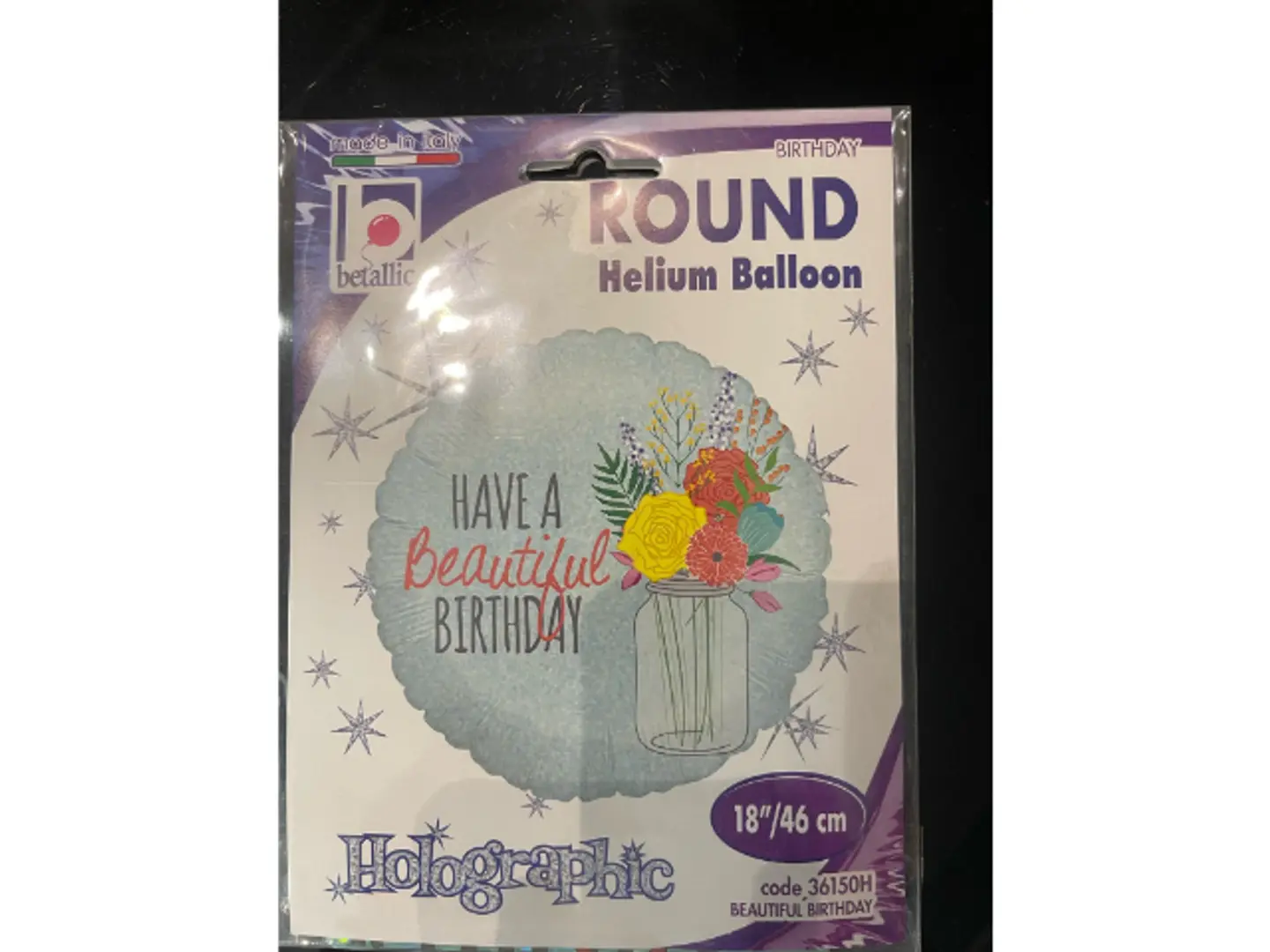 بالون عيد ميلاد ٨