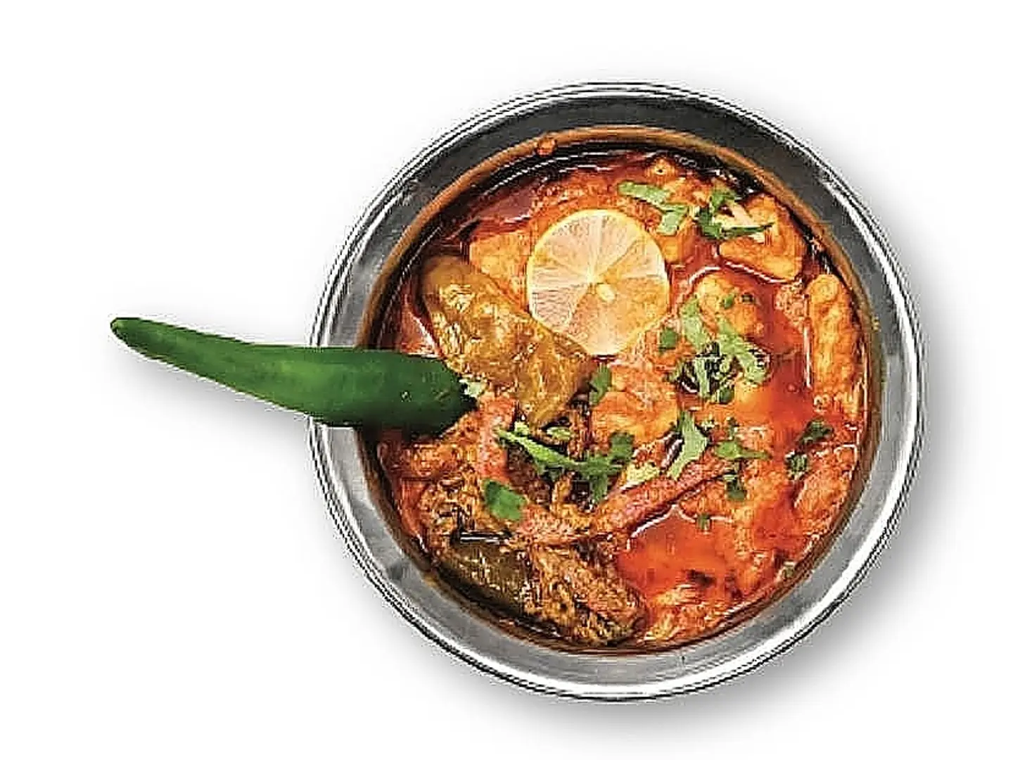 Chicken Jalfrezi Achari Handi