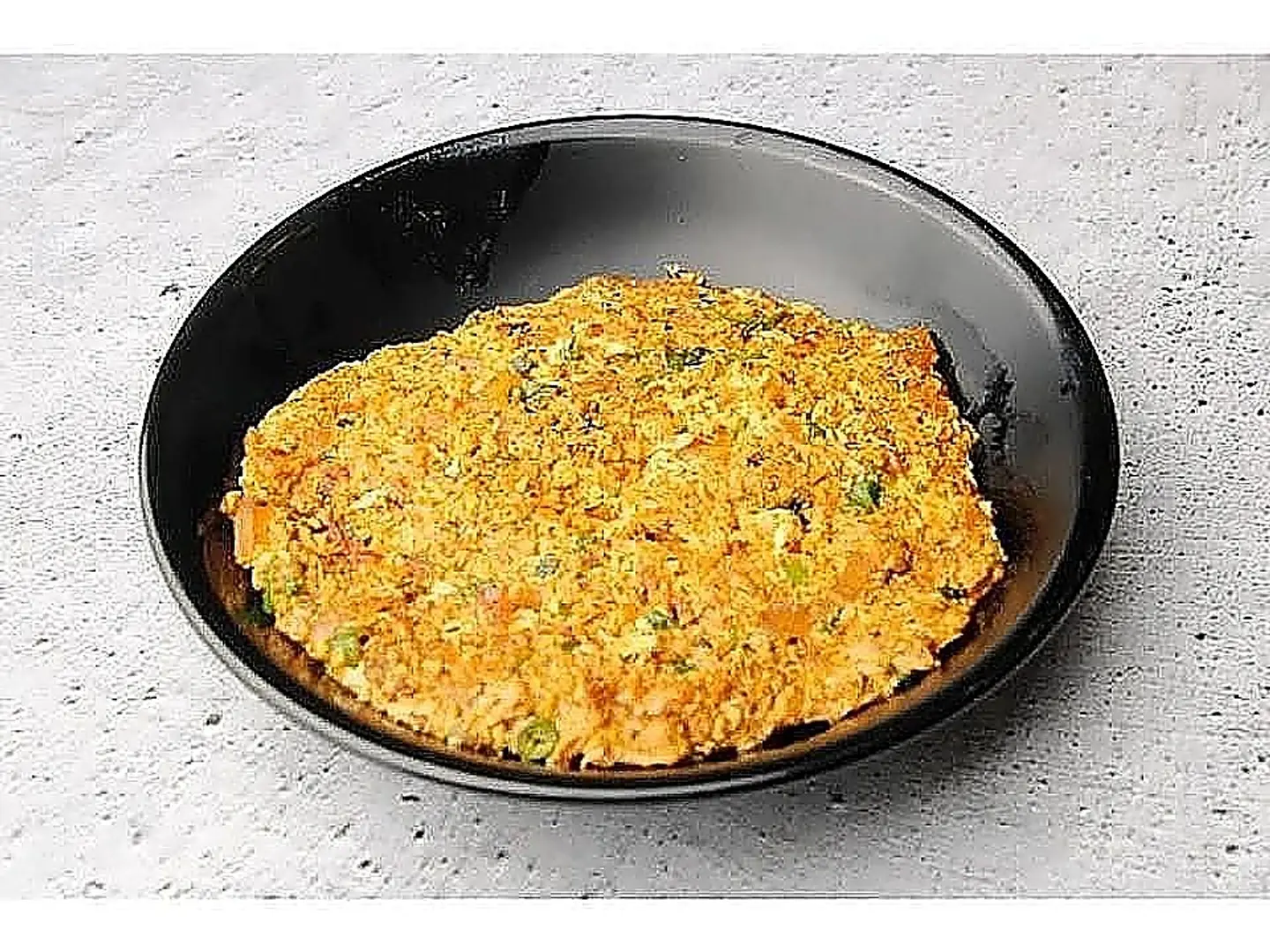 Peas With Eggs Plate