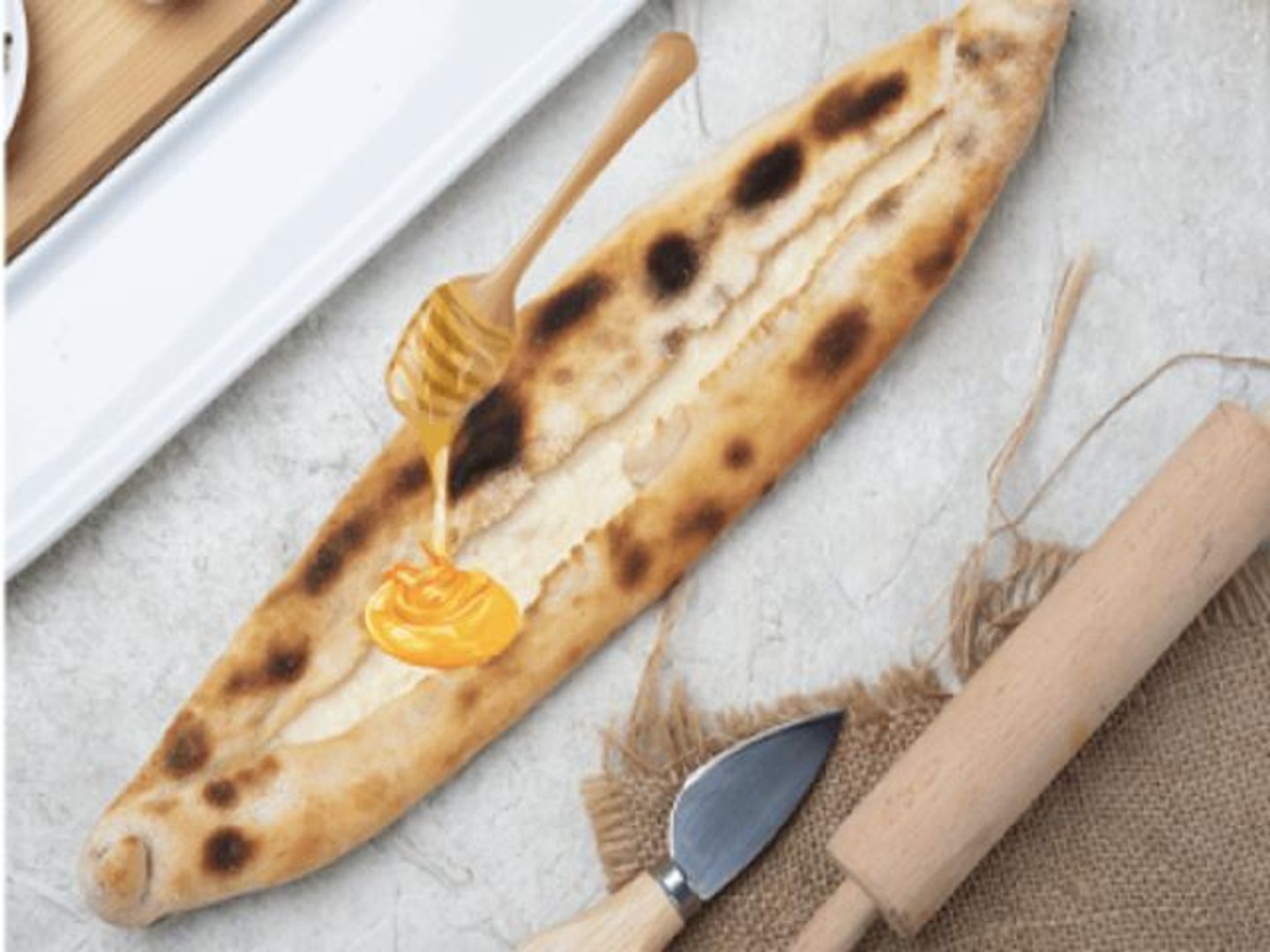 فطيرة لبنة عسل