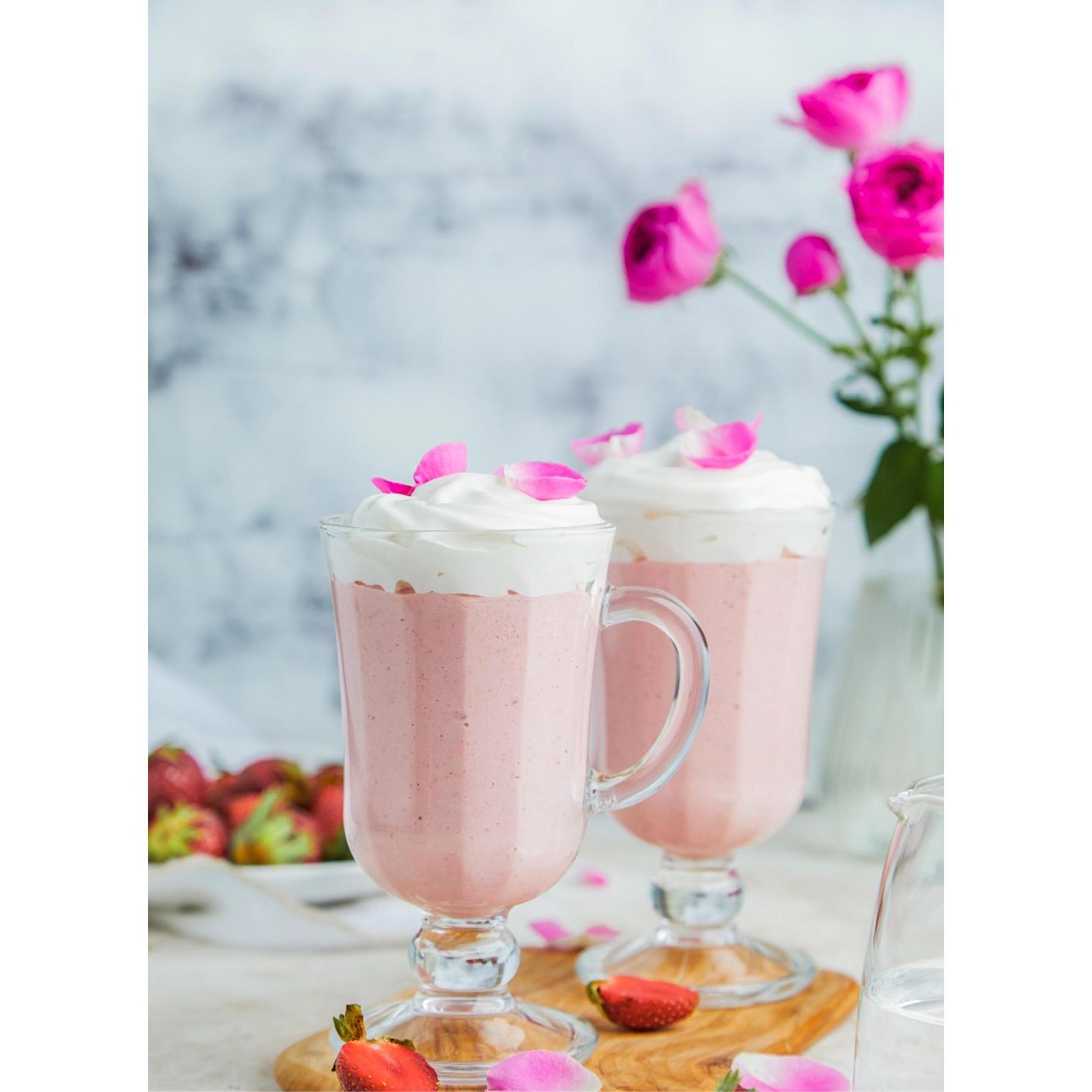 Strawberry Ice Milkshake