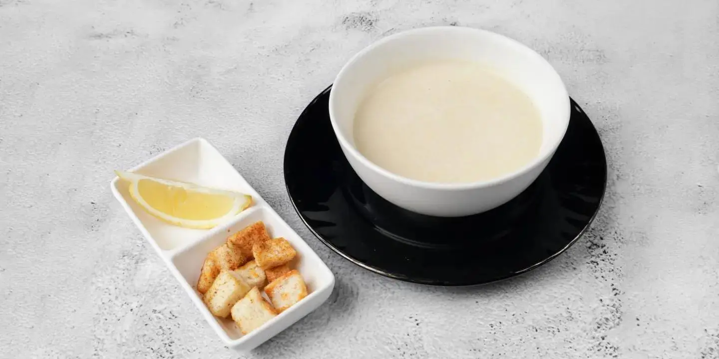 شوربة كريمة مشروم ودجاج