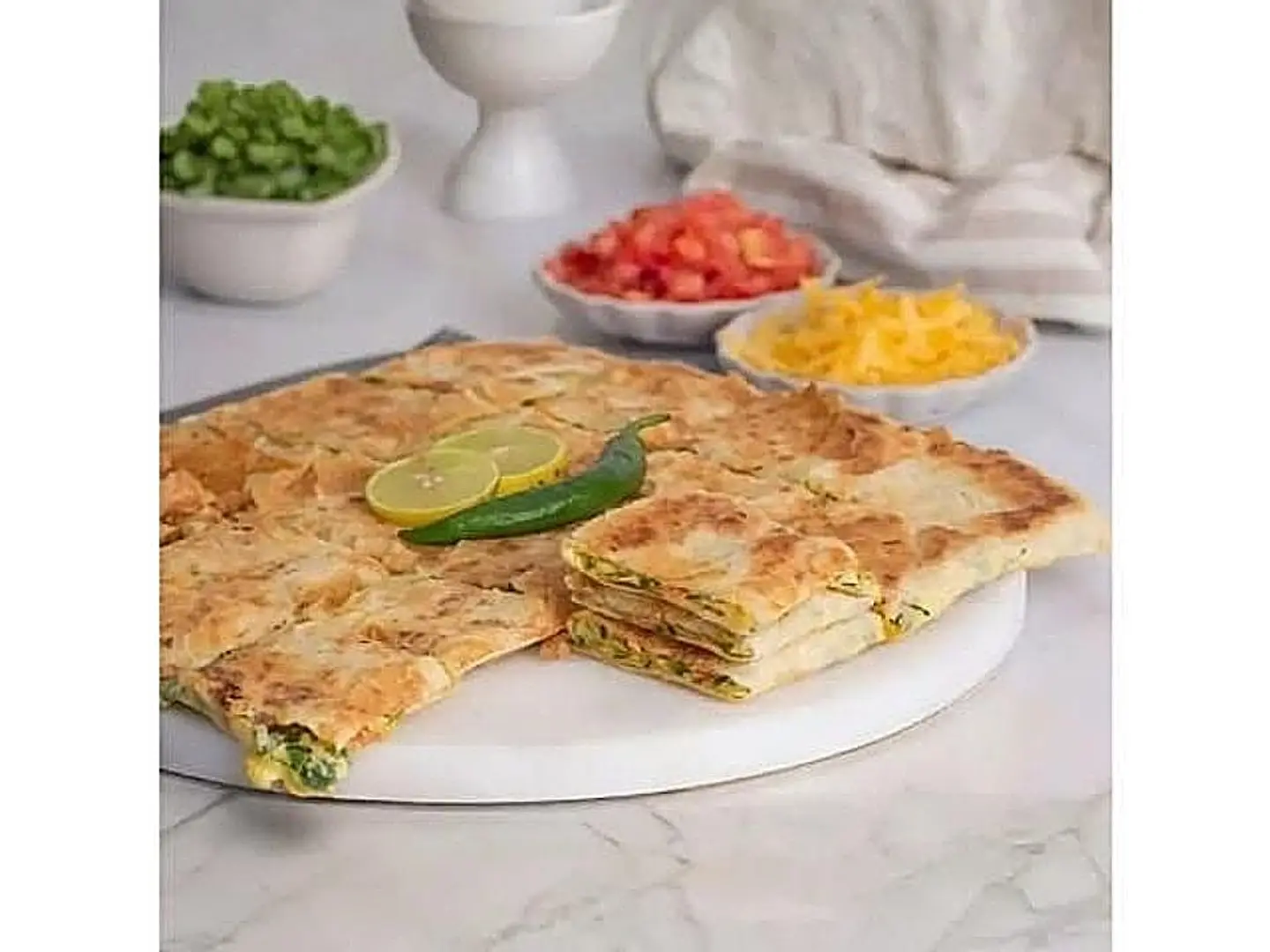 Spicy Vegetable Muttabaq