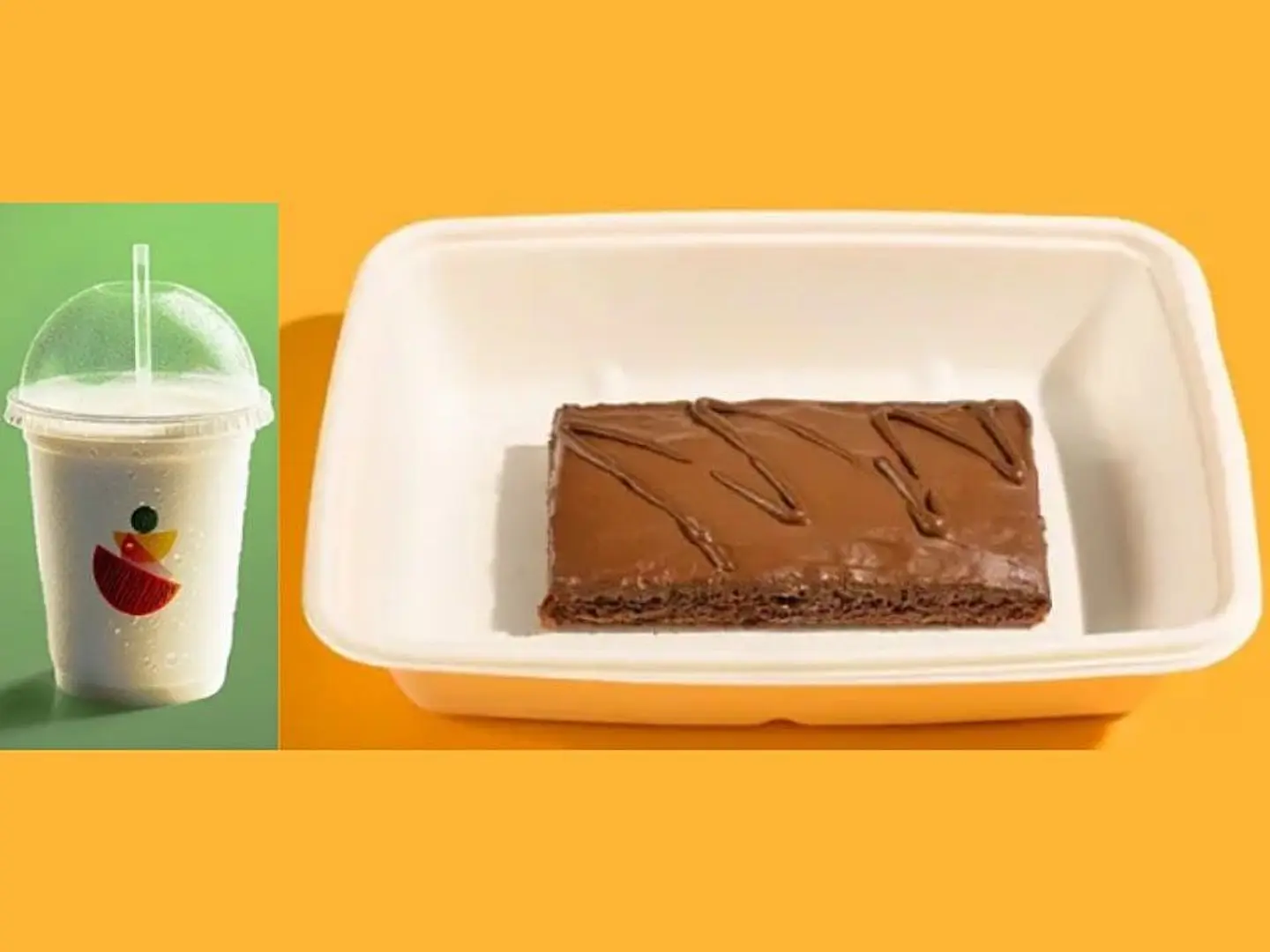 Matilda Cake With A Protein Shake