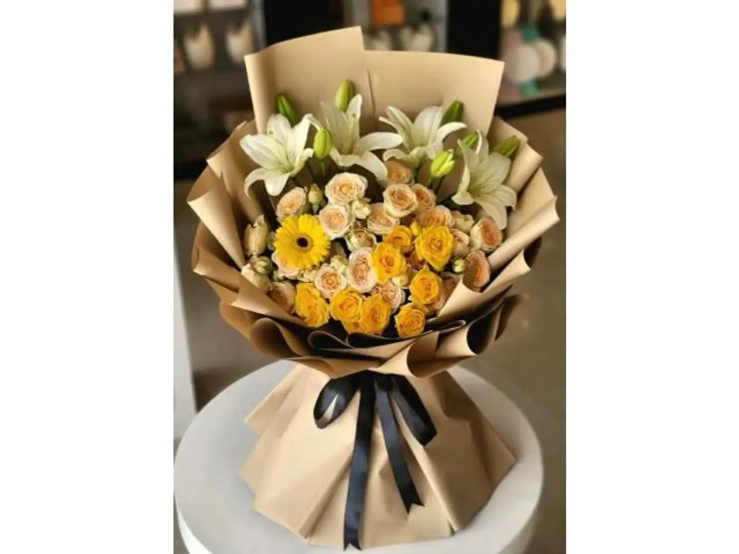 باقة ورد طبيعي2