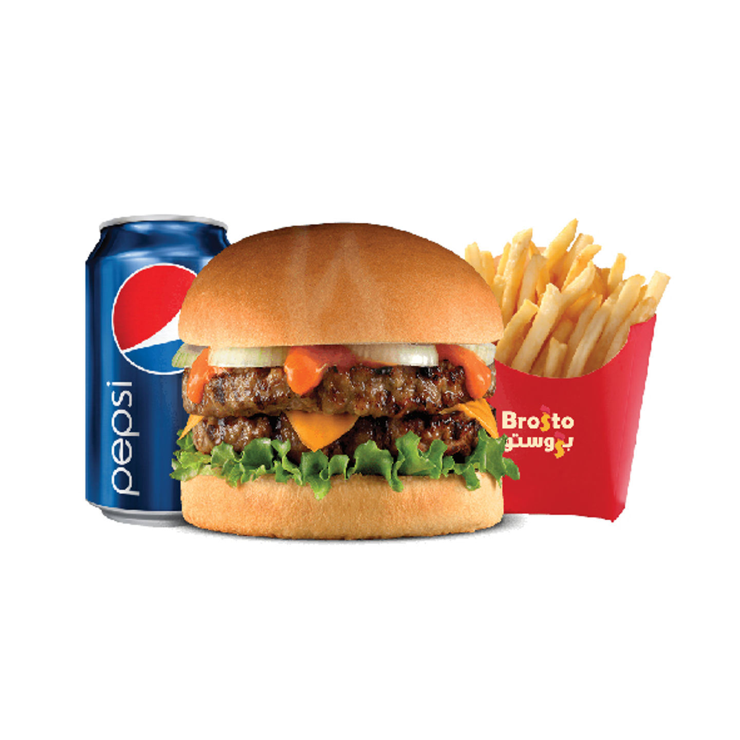 وجبة برجر  سموكي  دبل