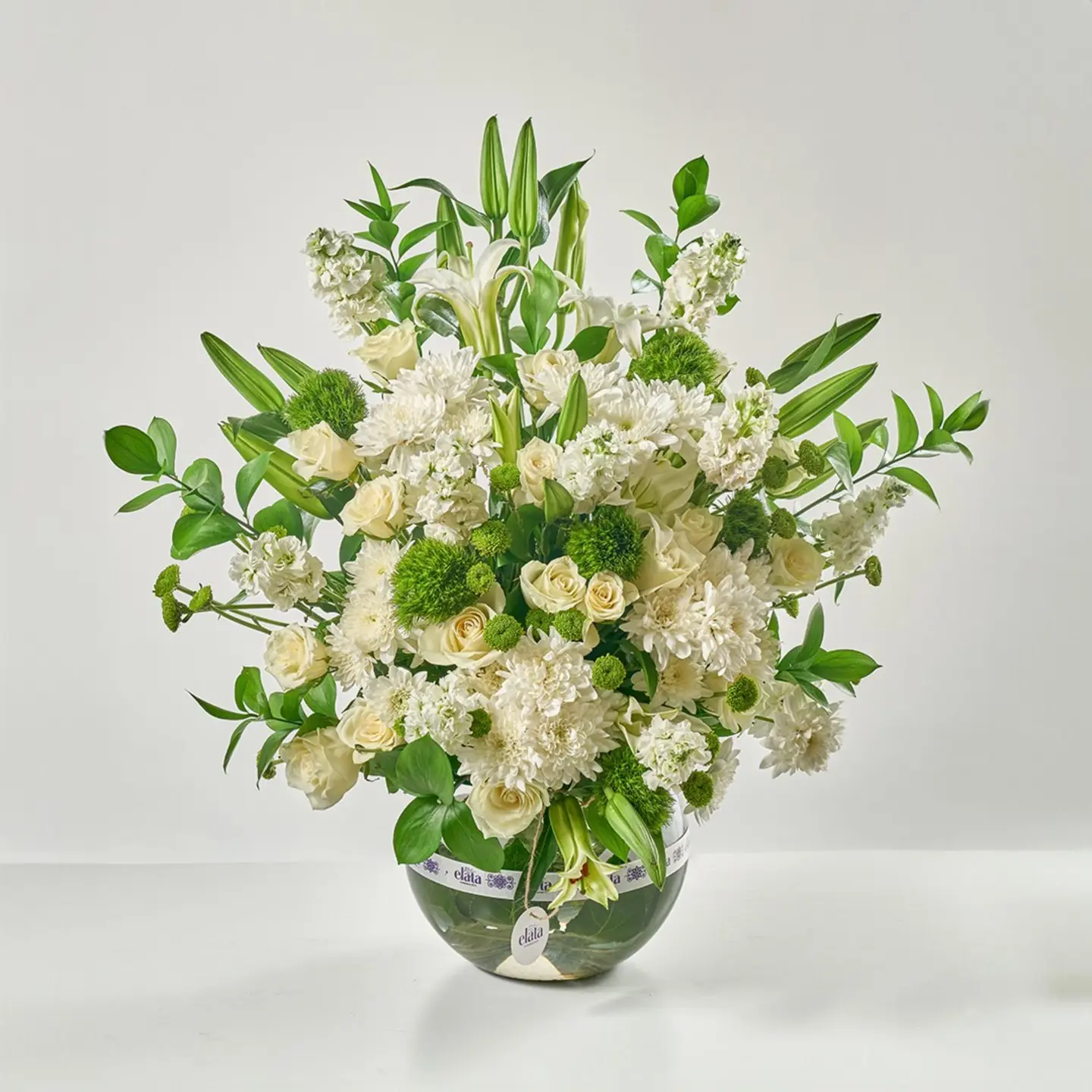 White Prairie Vase