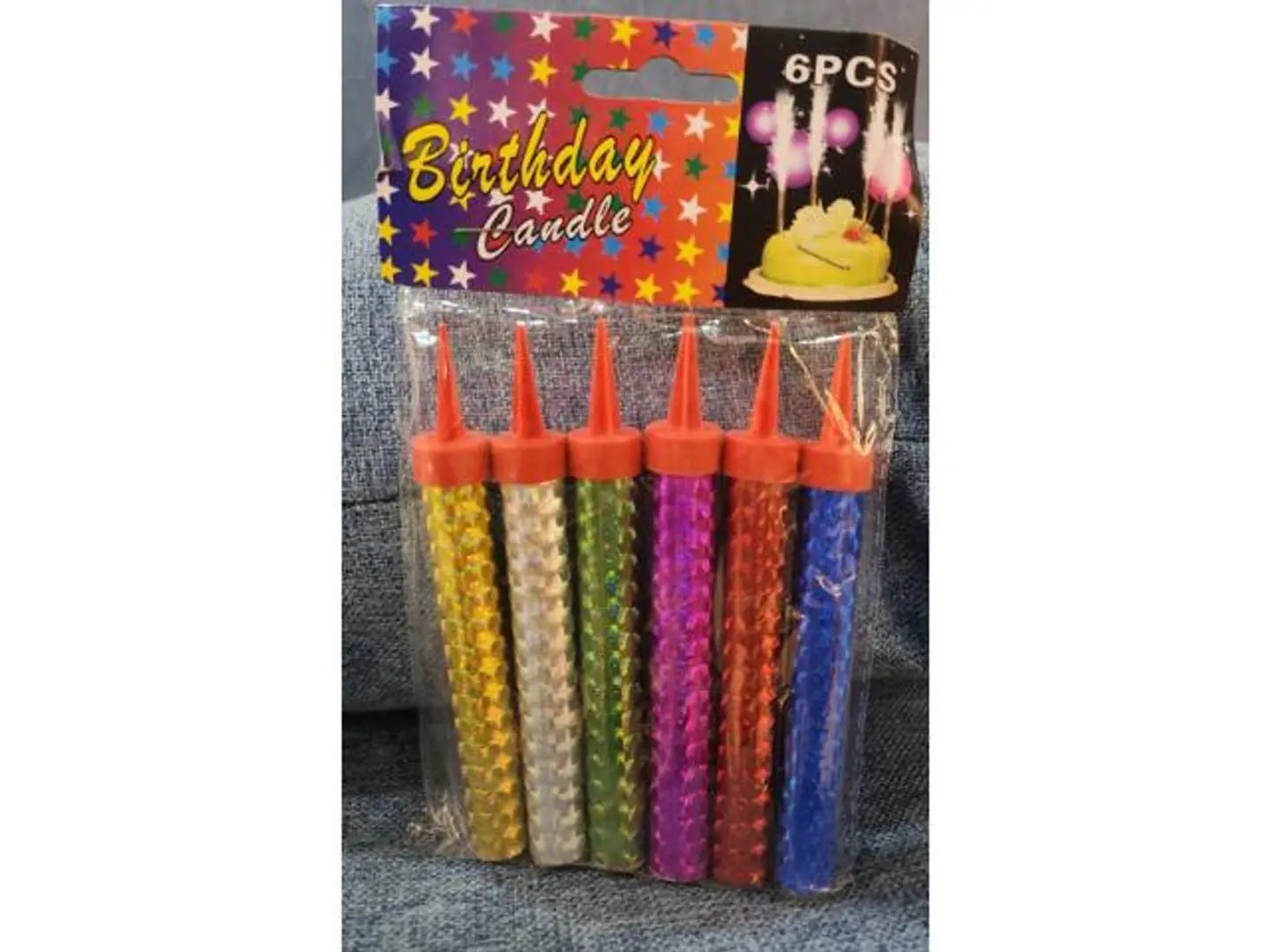 شموع ملونه مقاس صغير