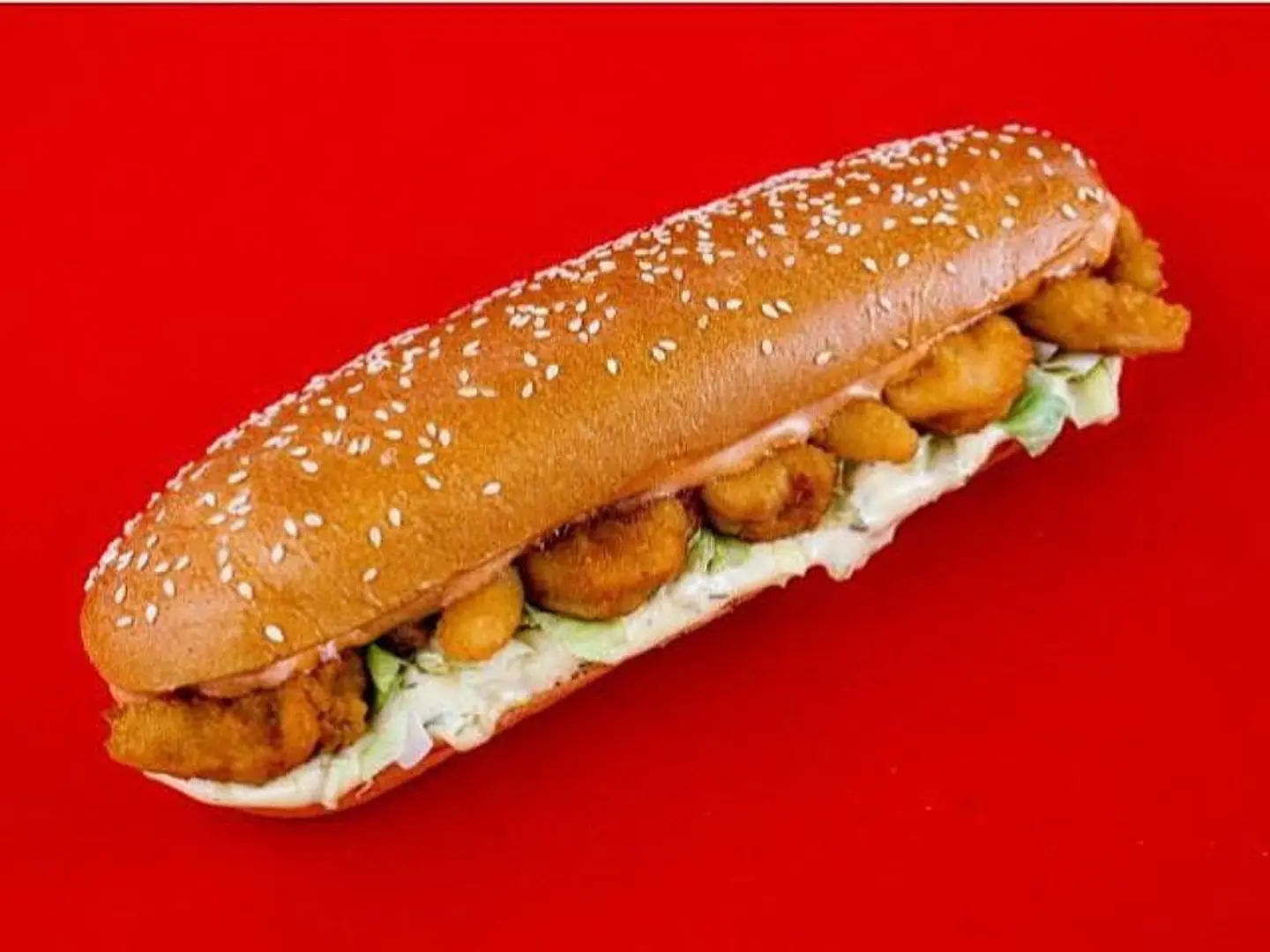 ساندوتش جمبري مقلي