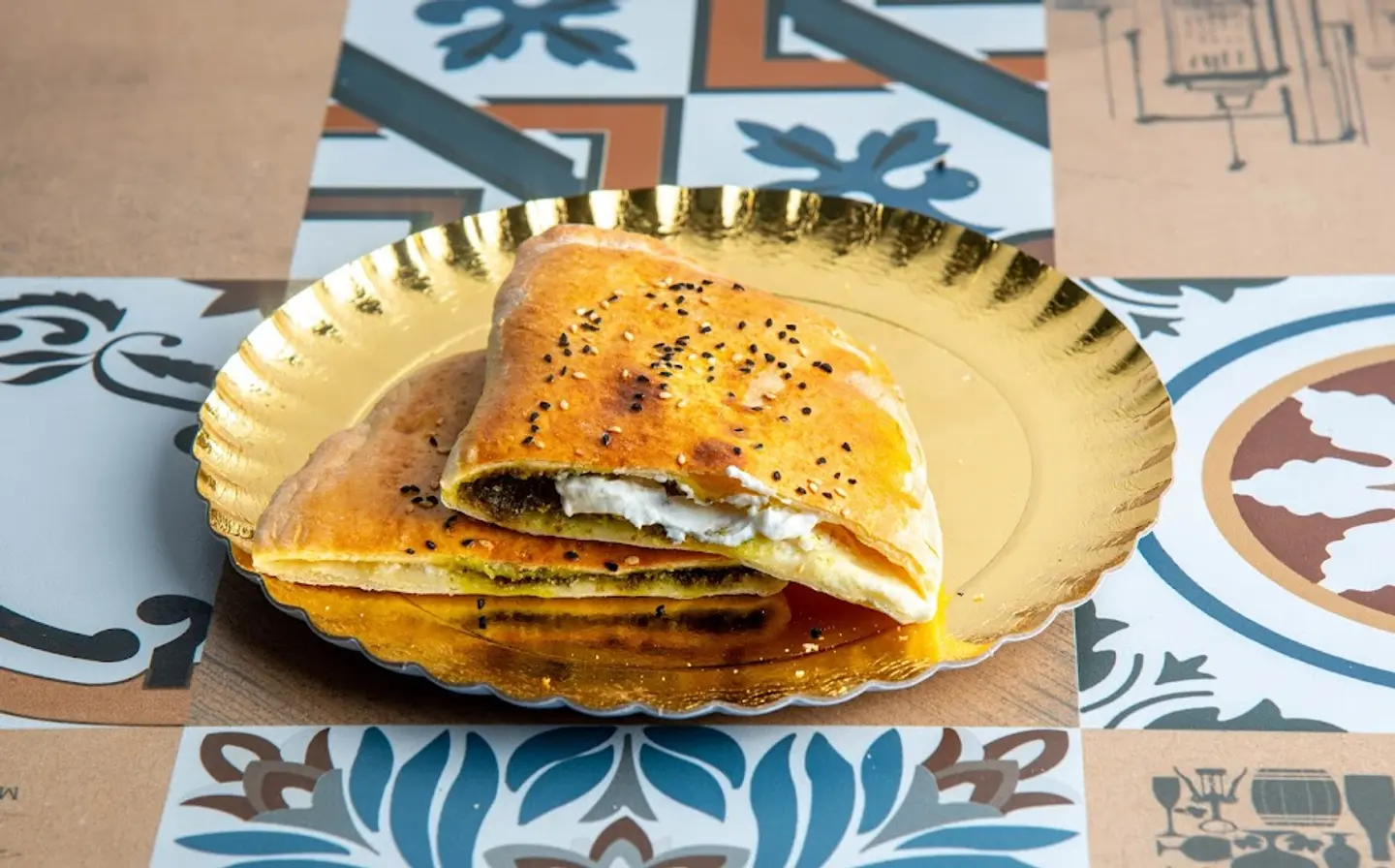 زعتر حراق بالخضار