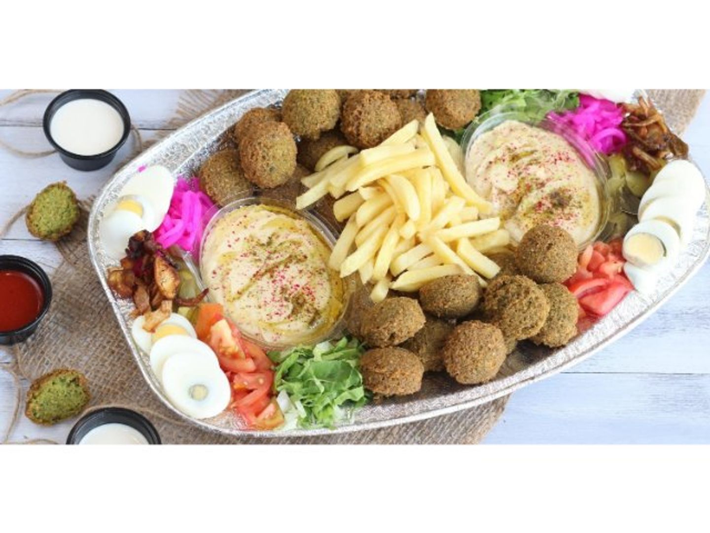 صحن فلافل