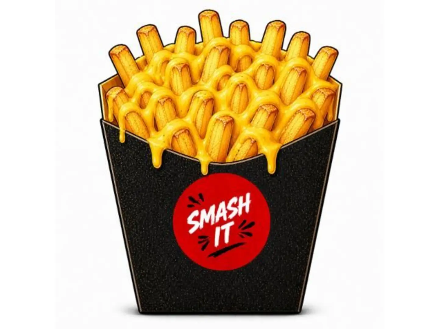 Cheesy Smash Fries