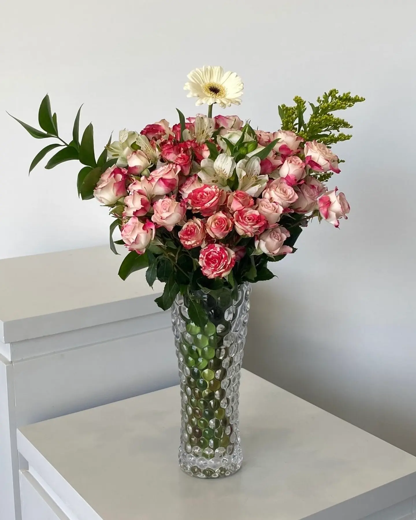 Natural Rose Vase 40