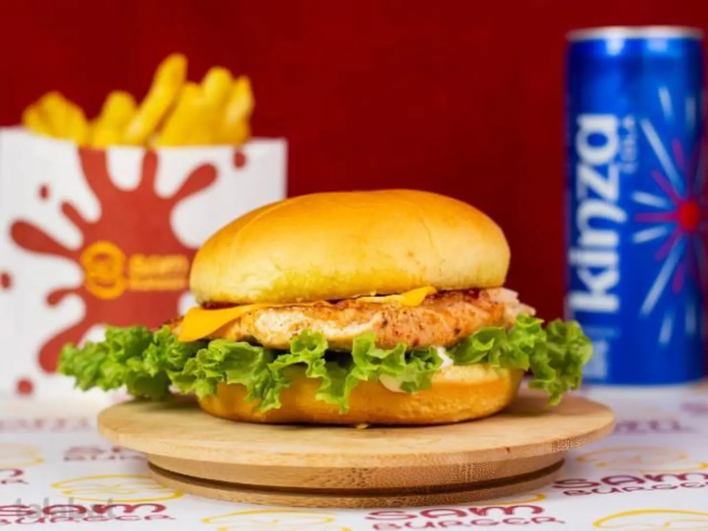Tandoori Chicken Burger