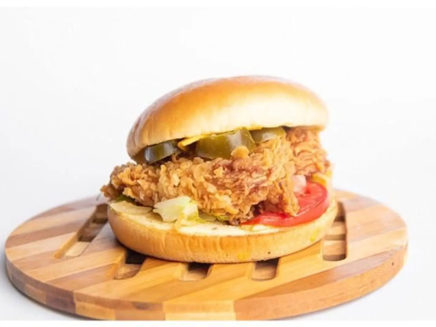 Special Fire Chicken Burger