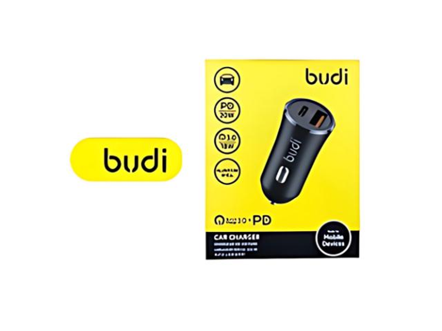 راس شاحن بود 20 واط -سي يو إس بي + يو إس بي