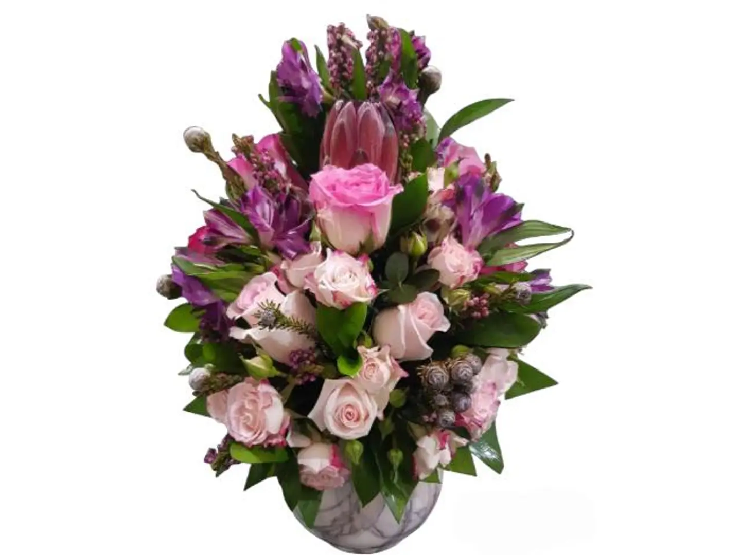 Vase With Fresh Flowers 123