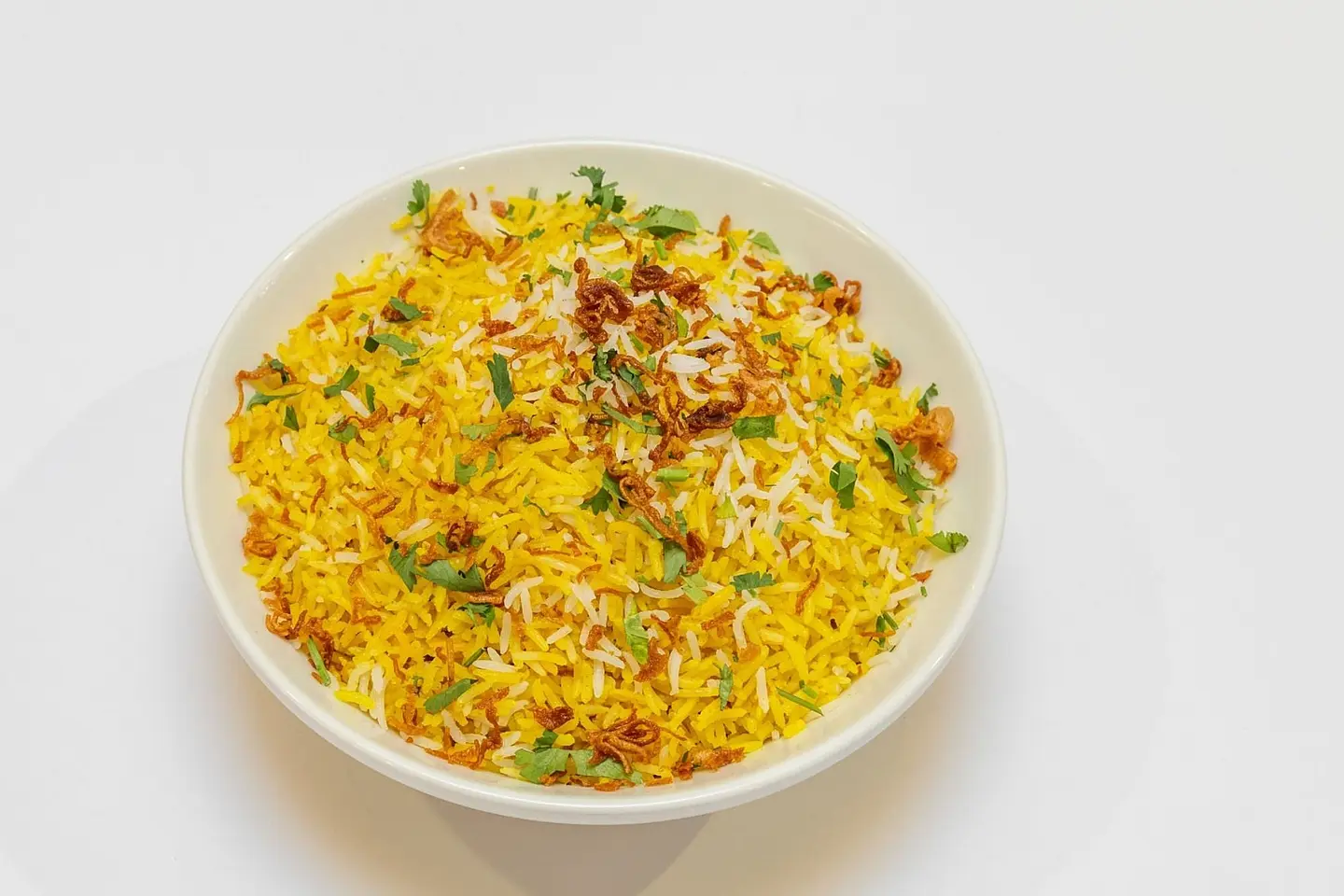 Veg Biryani With Raita, Pickle & Papad
