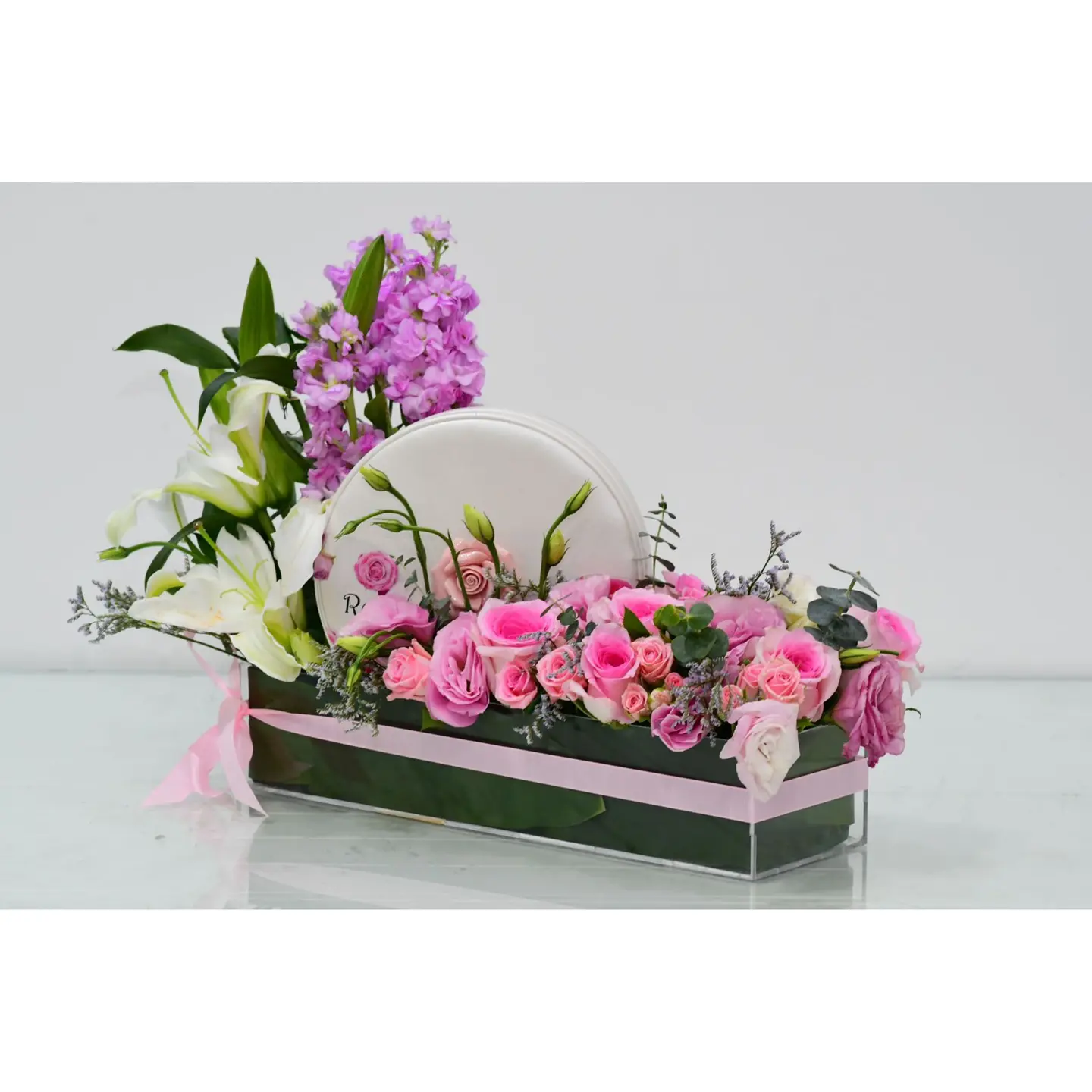 Gardener's Box Of Flowers And Chocolates