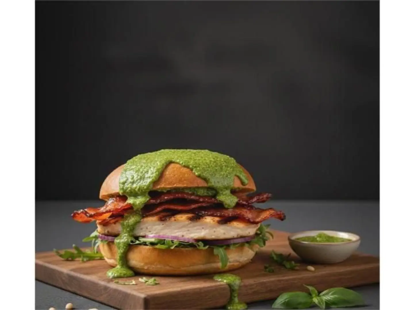 Grilled Chicken With Caramelized Bacon