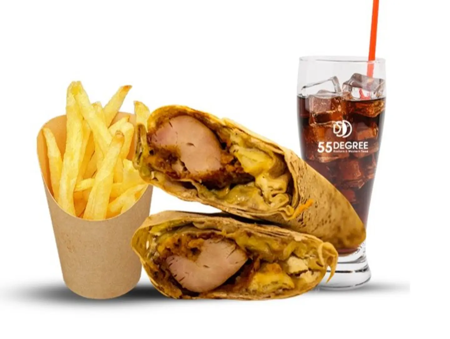 Saj Zinger Wrap Meal