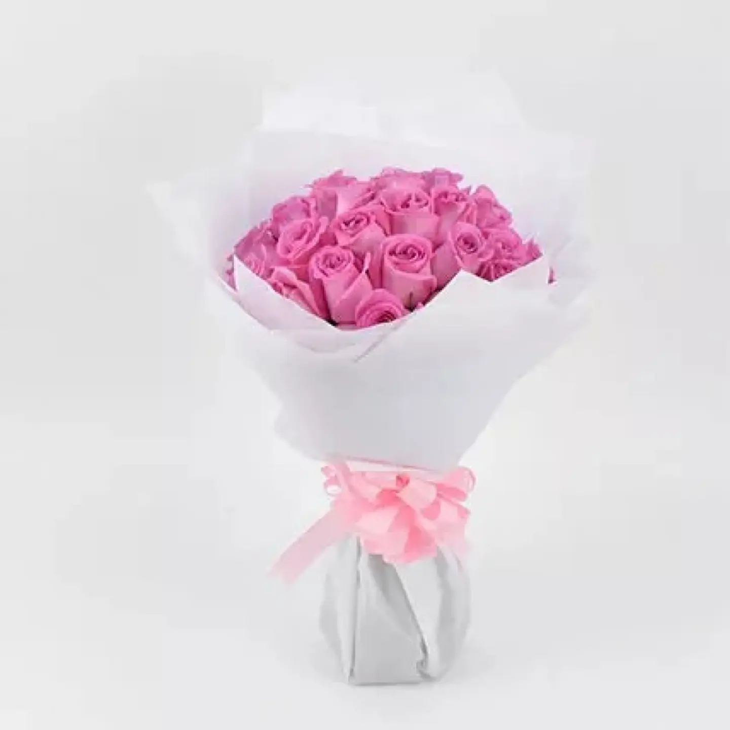 A 20 Rose Pink Rose Bouquet