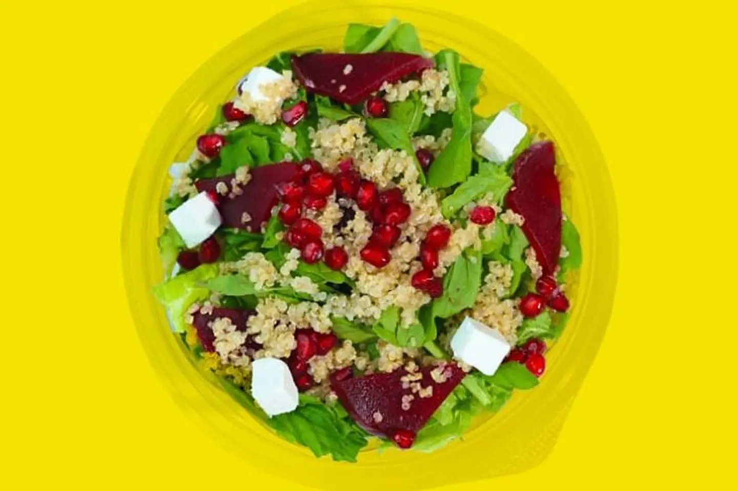 Beetroot Quinoa Feta Salad