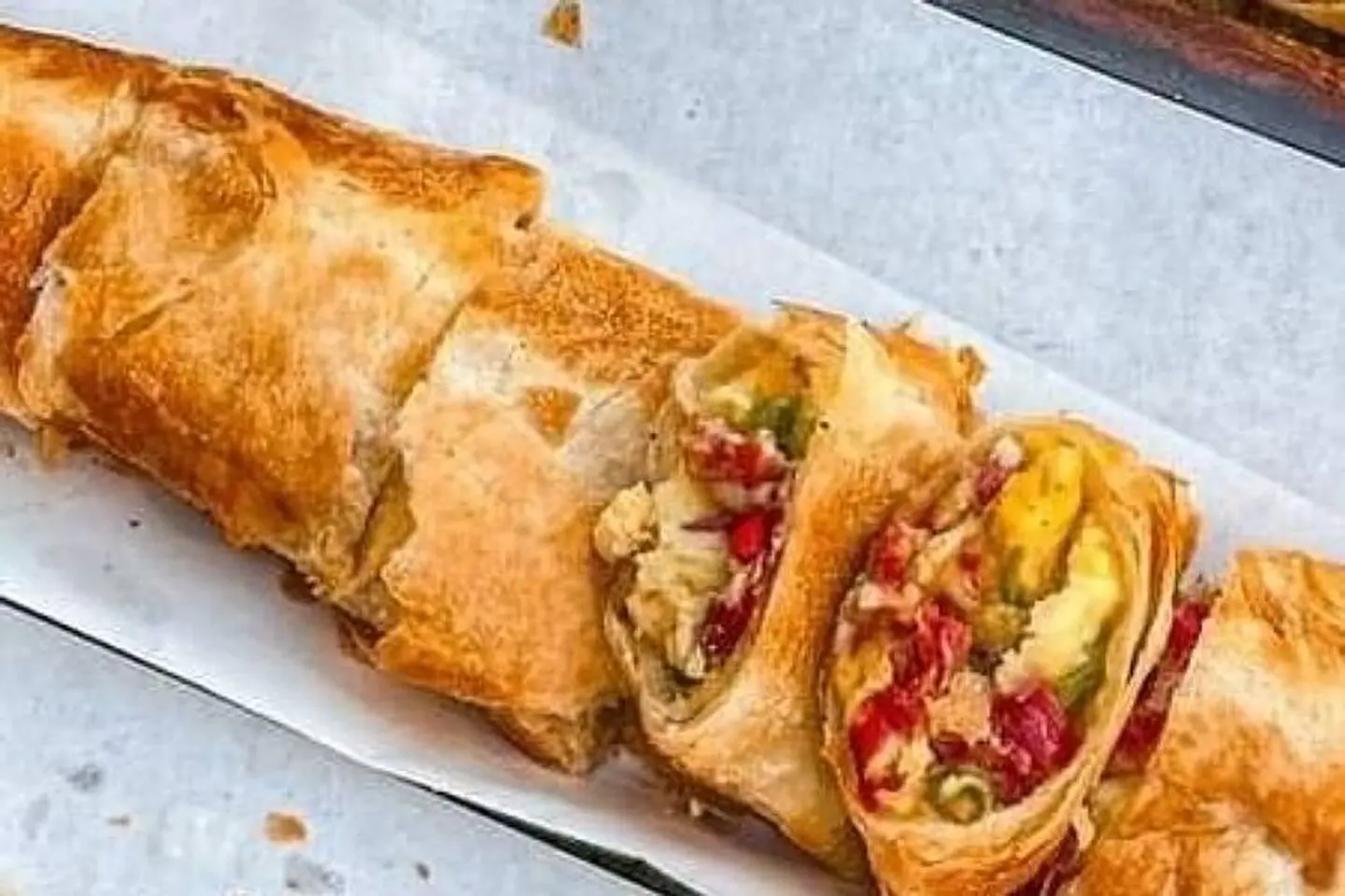 Egg Roll With Pastrami