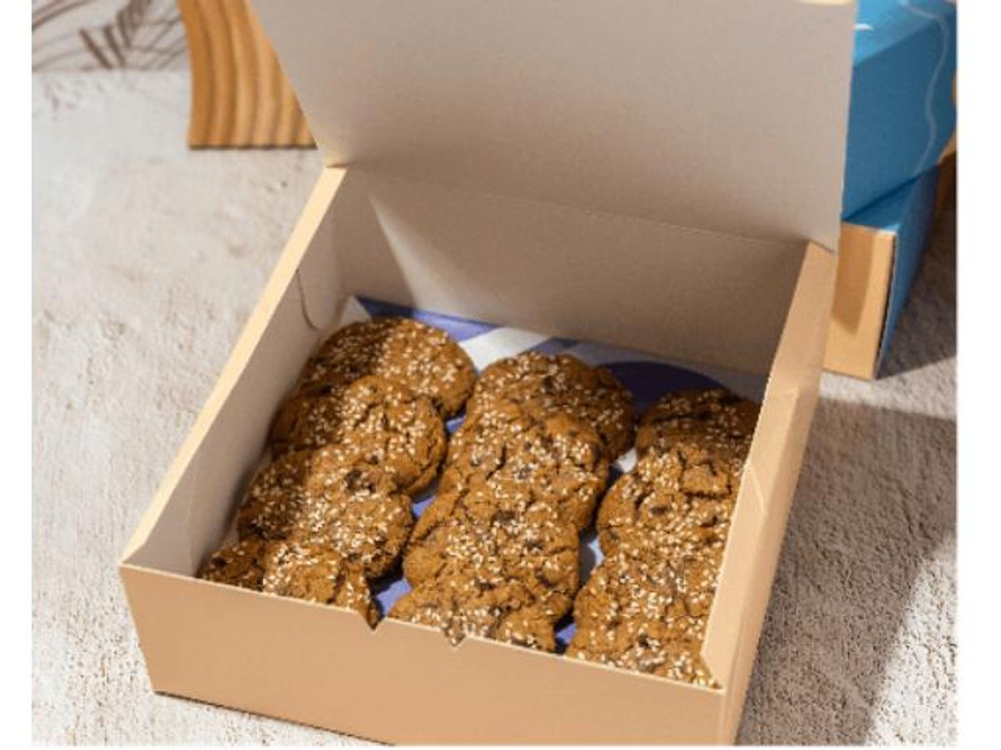 Tahina Cookies Box - 12 Pieces