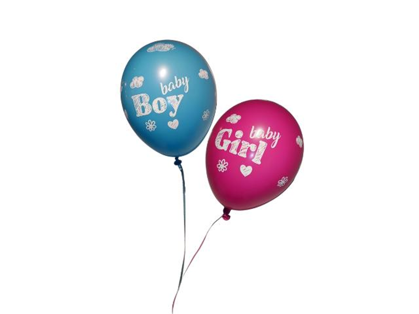 بالون هيليوم مطاطي مولود ولد - بنت