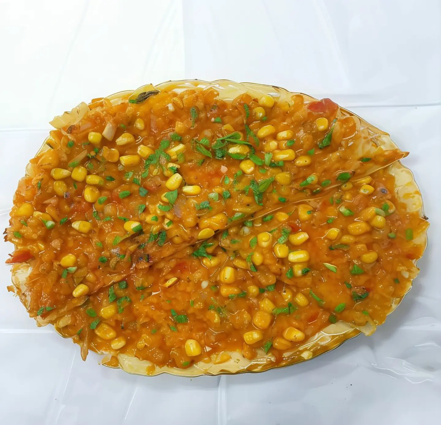 Schezwan Sweet Corn
