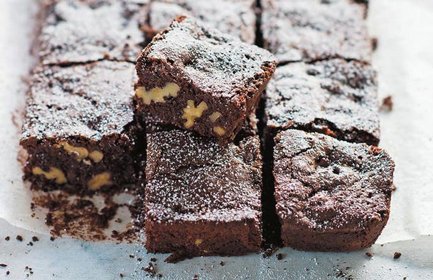 Brownie With Walnuts