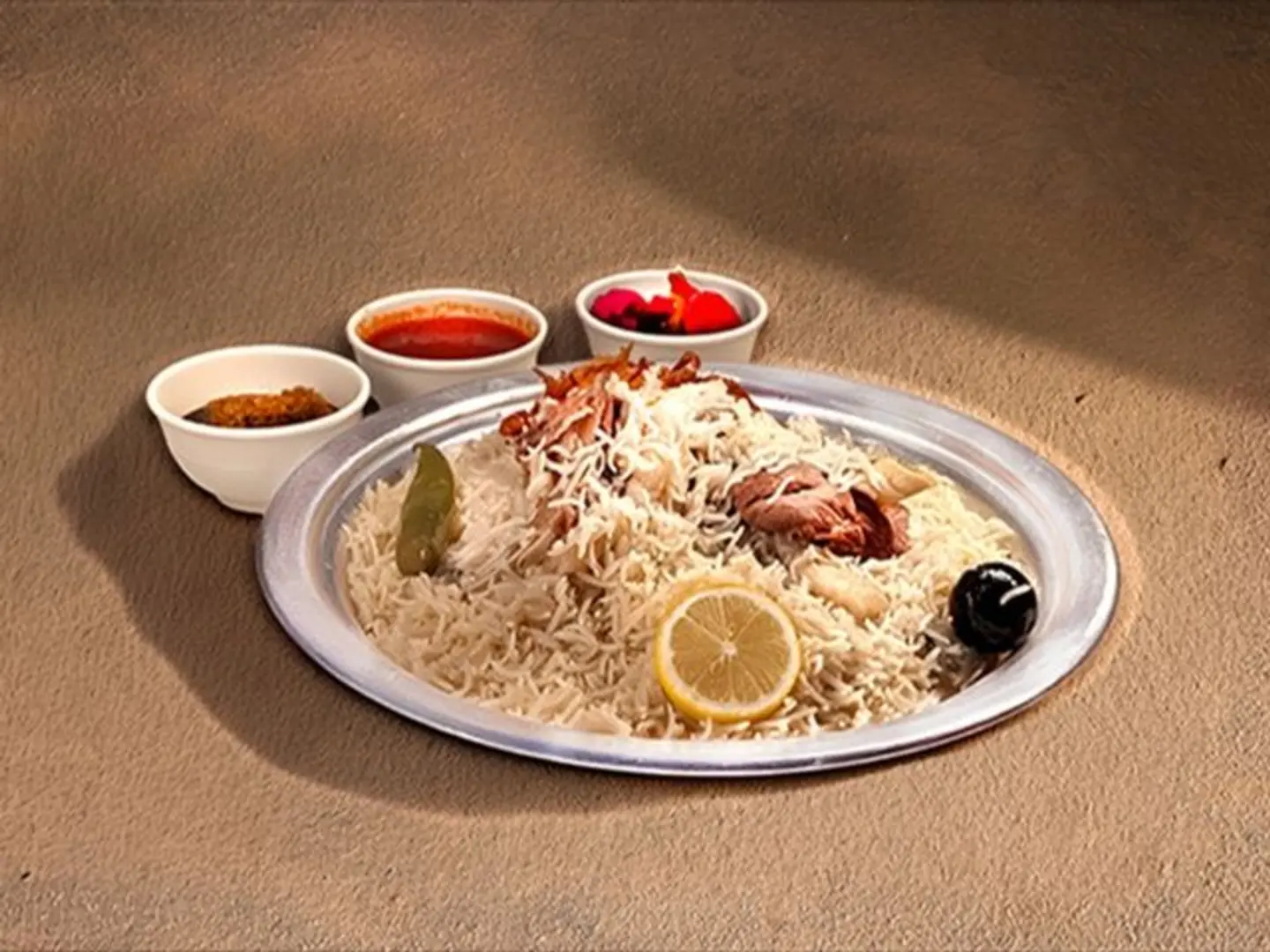 الكبسة البرية لحم