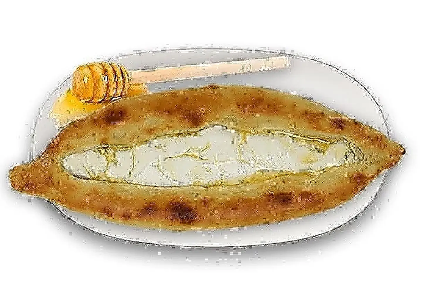 Pie With Cheese And Honey