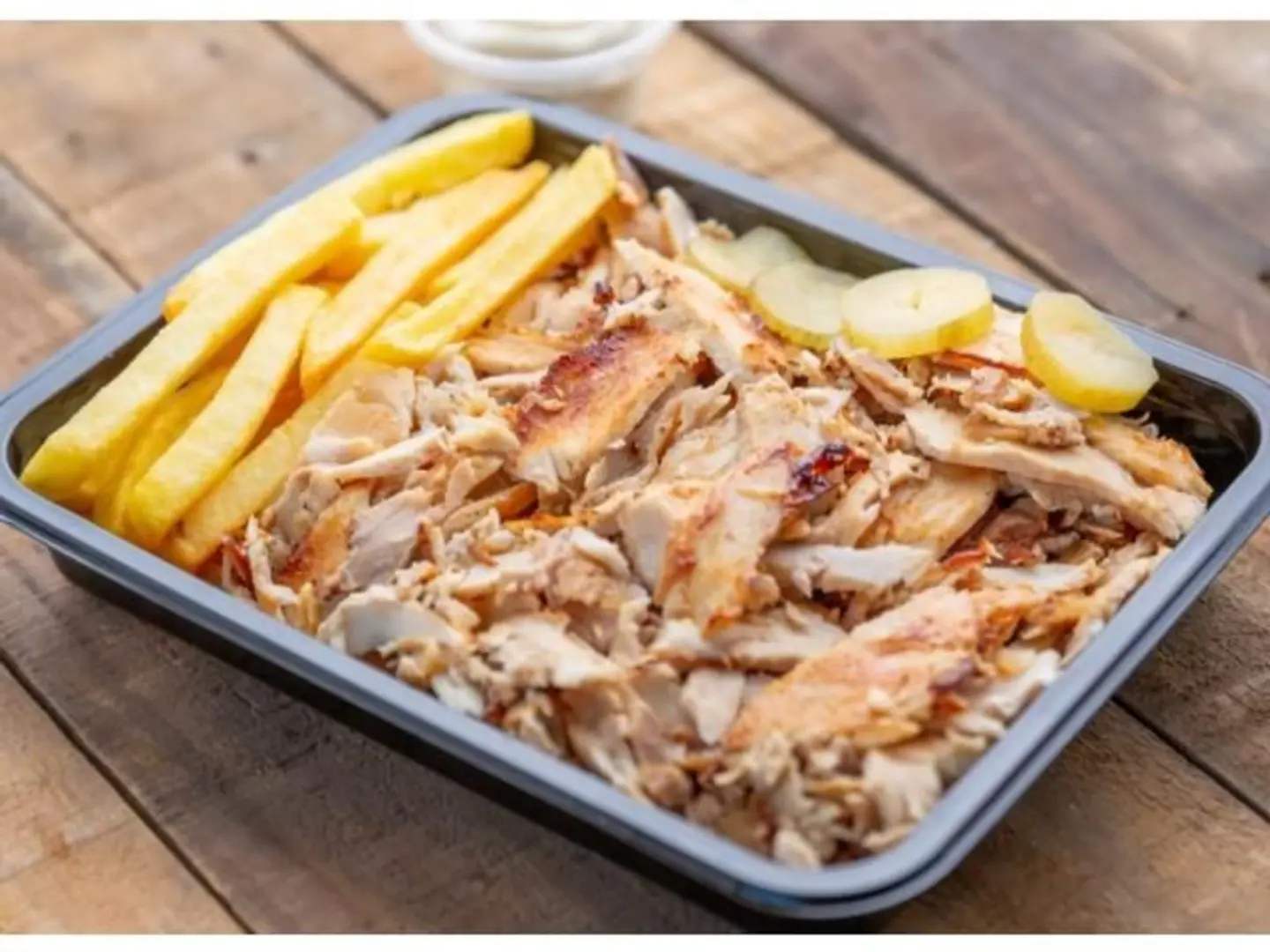 طبق شاورما دجاج
