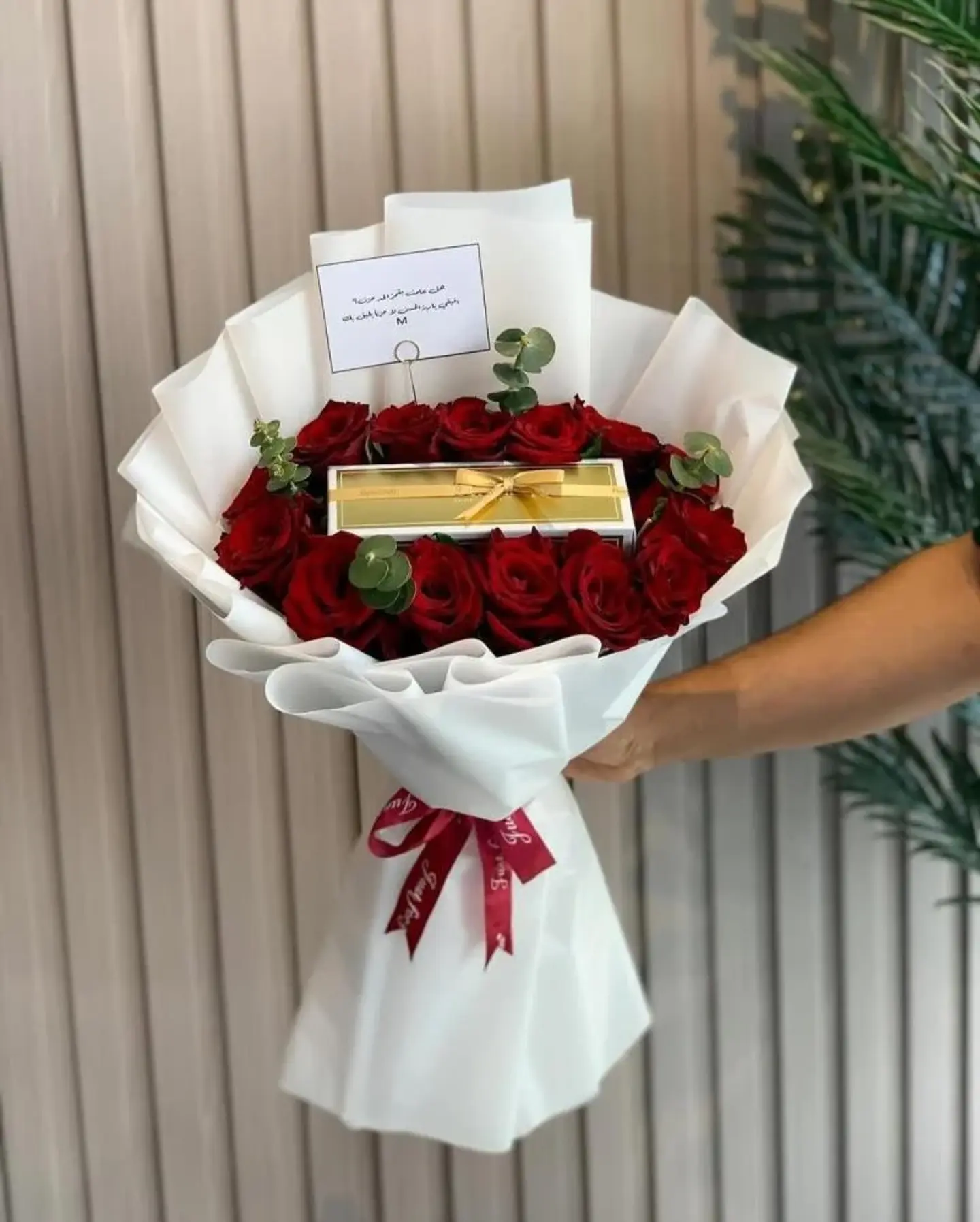 تنسيق ورد مع شوكلاتة بستاني 22