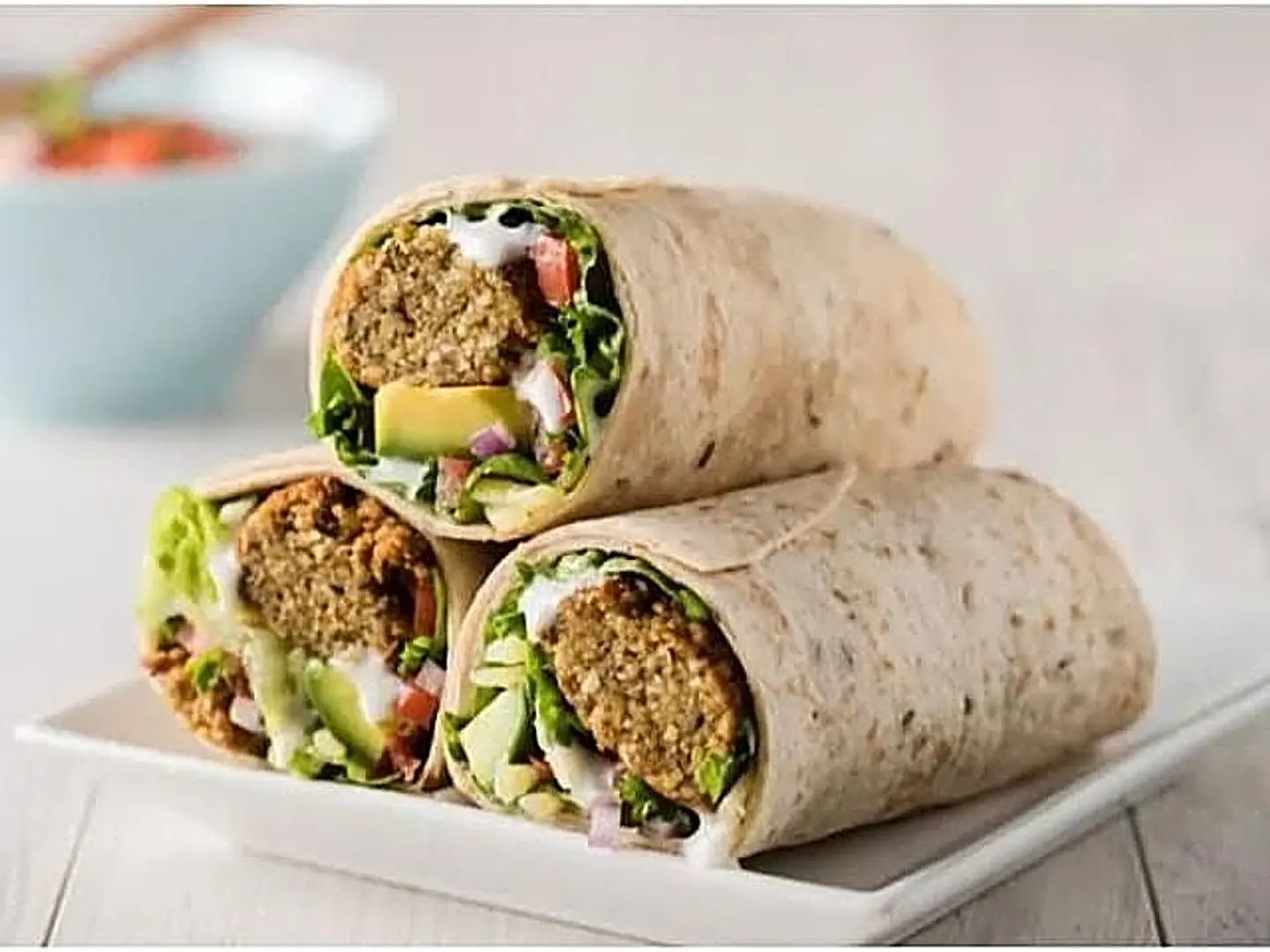 فلافل مشكل خبز صاج