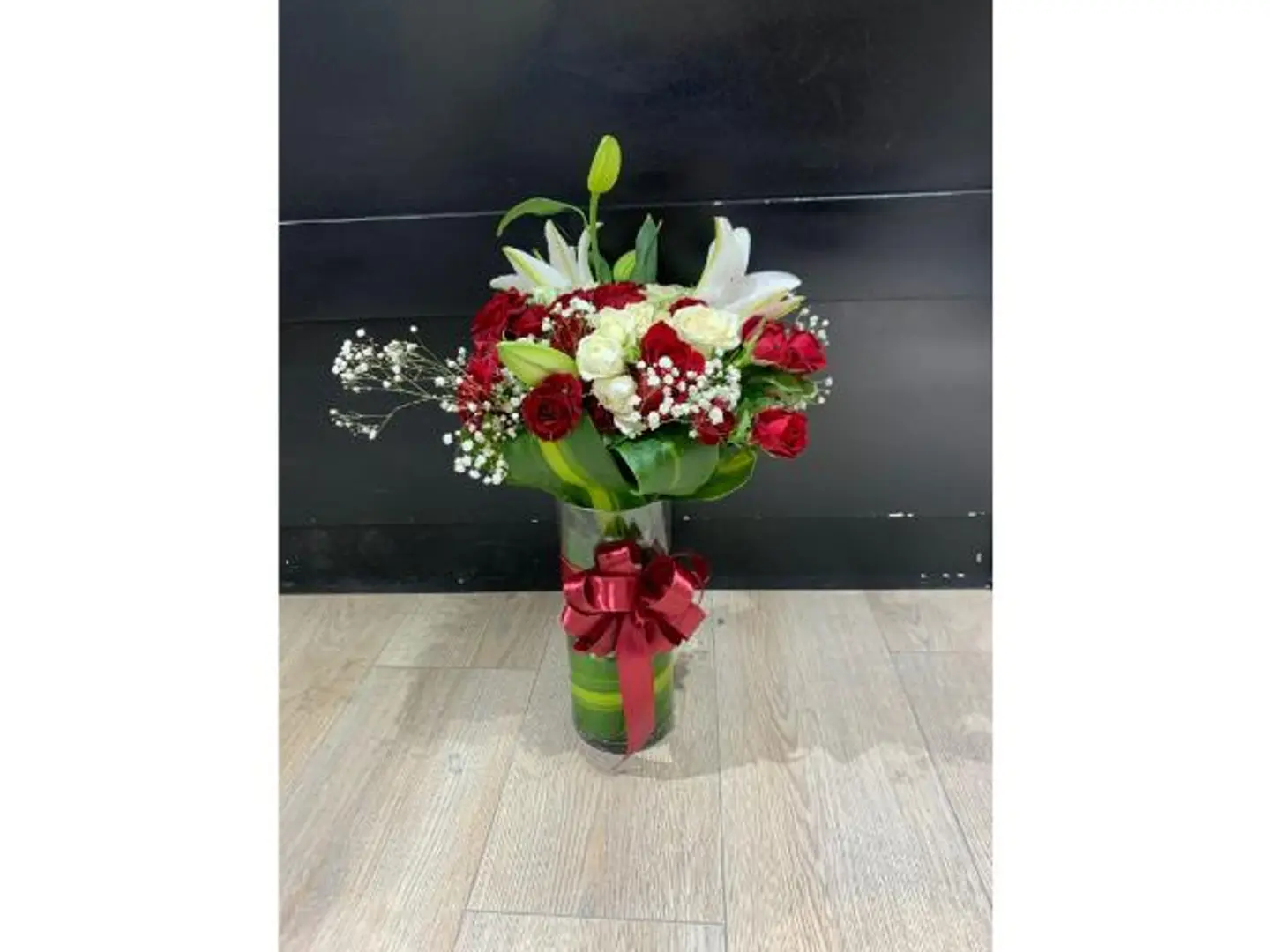 فازه شفاف وسط