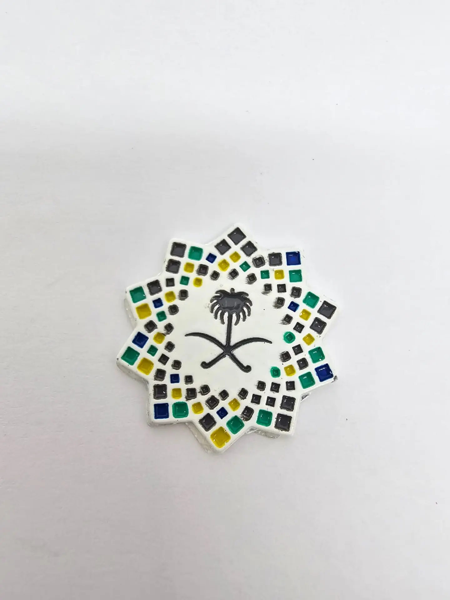 Metal Mobile Sticker With The Vision Logo 0279